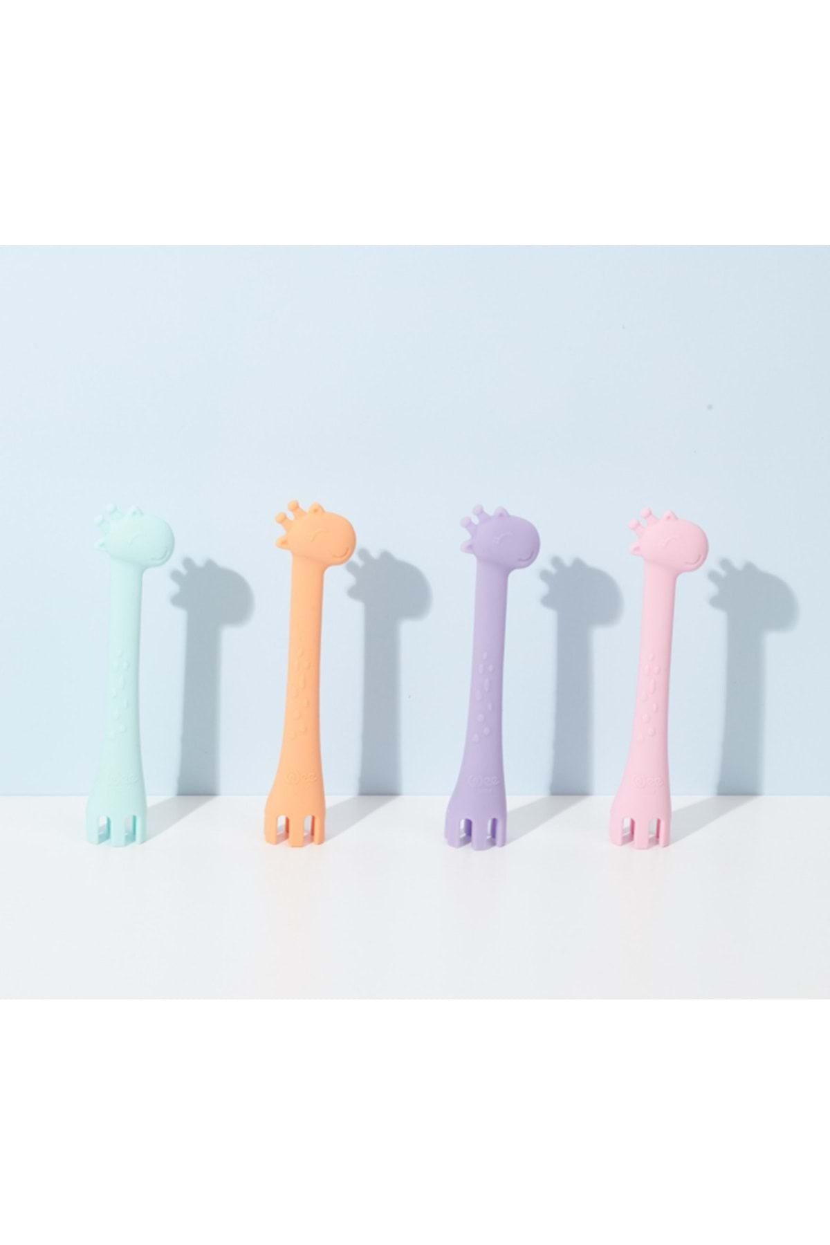 Wee Baby Prime Çok Amaçlı Çatal & Kaşık (Kod:924) - Turuncu fotoğrafı 4 (önizleme)