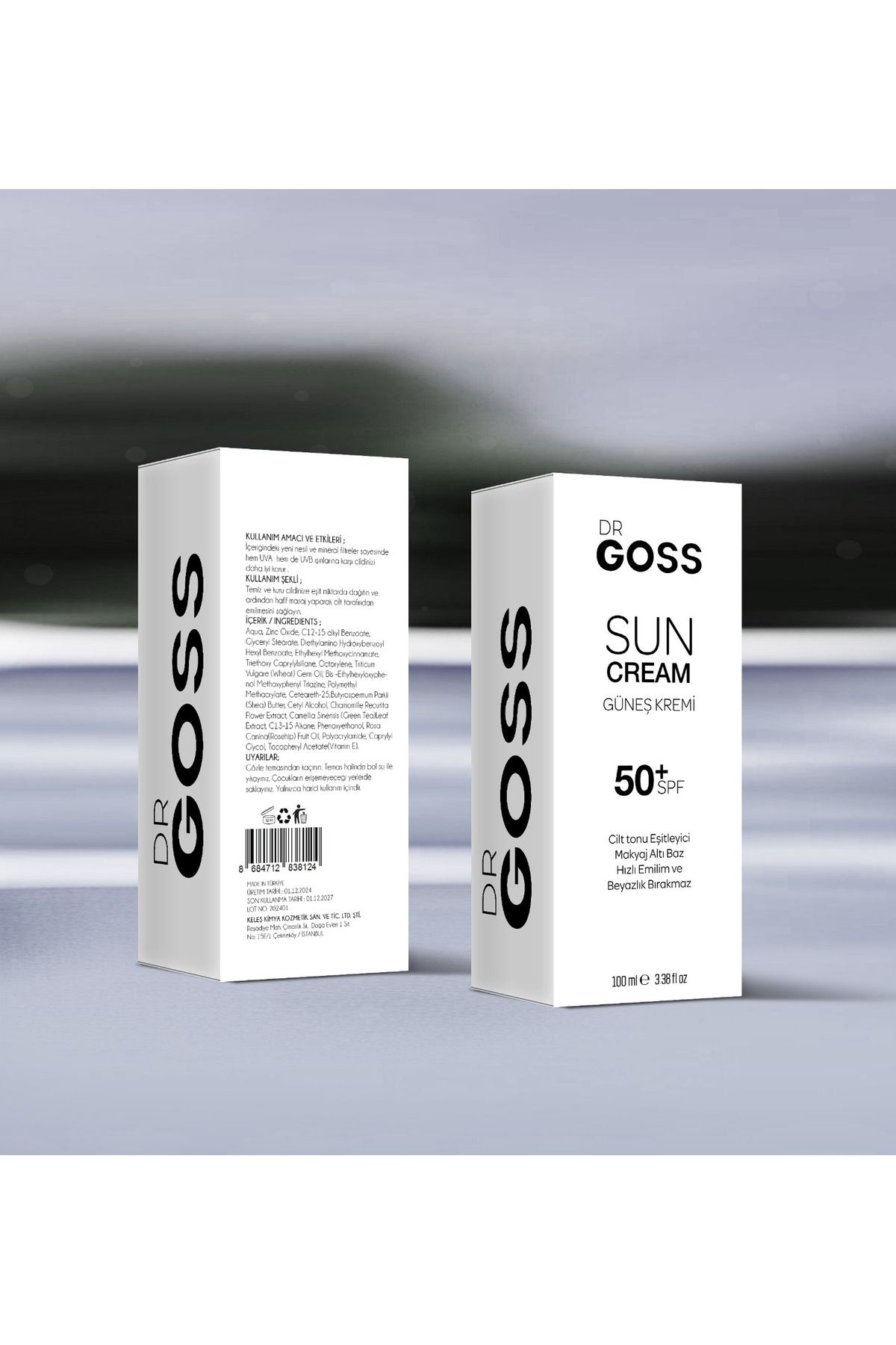 goss Cilt Tonu Eşitleyici Spf 50 Güneş Kremi