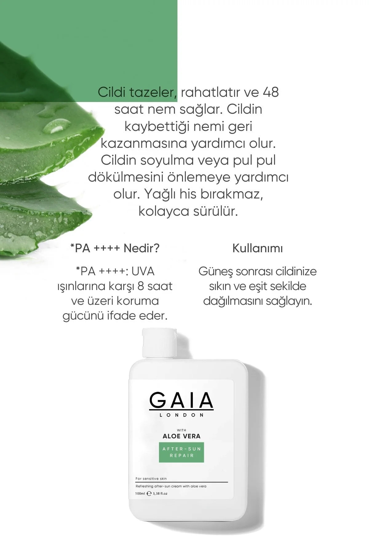 Güneş Bakım Seti 3 Lü (BLEMISH DEFENSE-ALOE VERA-İNVİSİBLE INTENSE BRONZER) — GAİA3LÜSET — تصویر 7 از 8