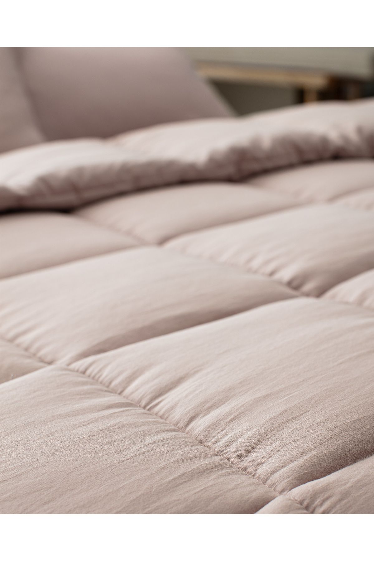 Madame Coco-Mona Single Comforter Set - Powder 4