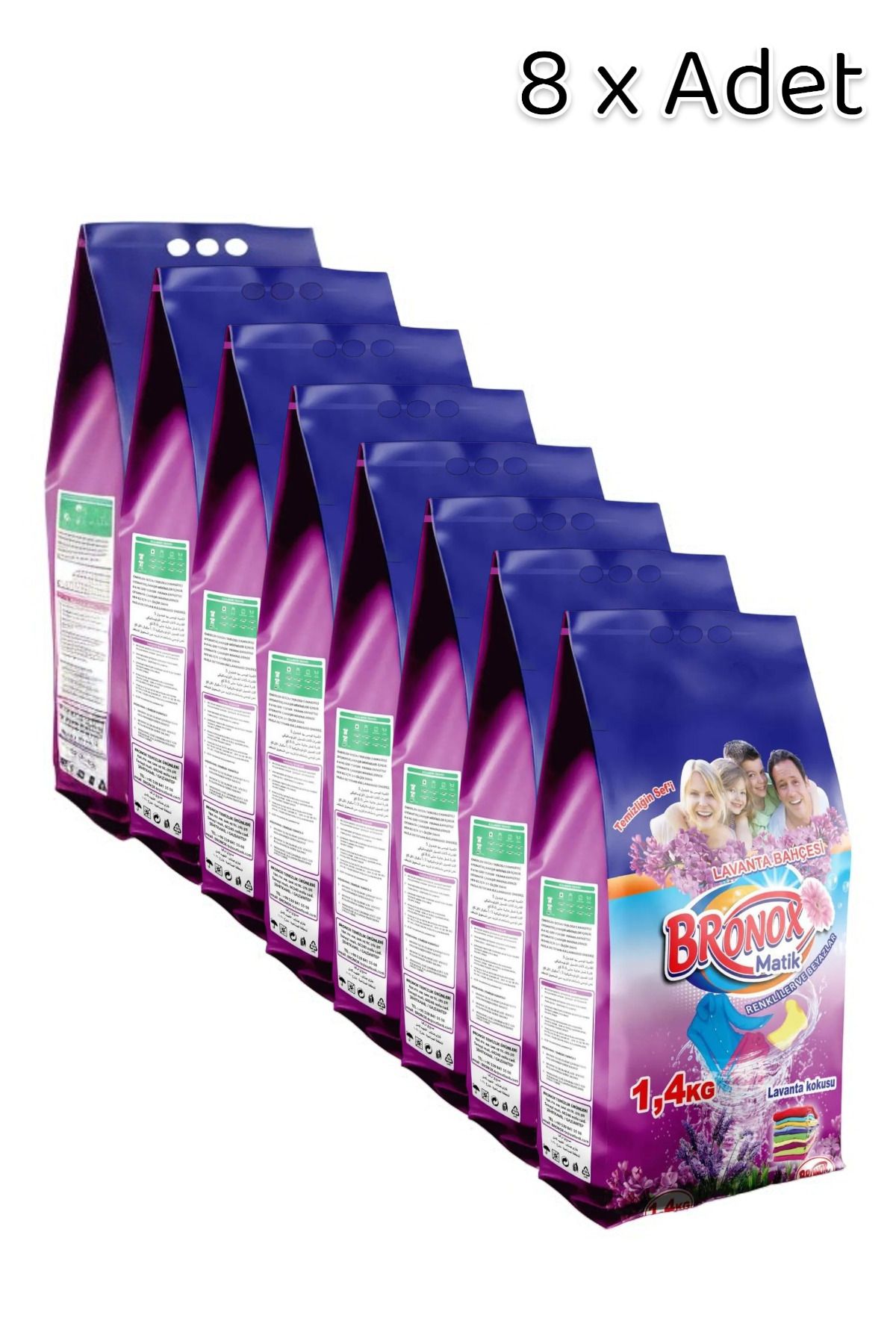 bro nox Toz Çamaşır Deterjanı 11.2 Kg (Renkliler + Beyazlar)