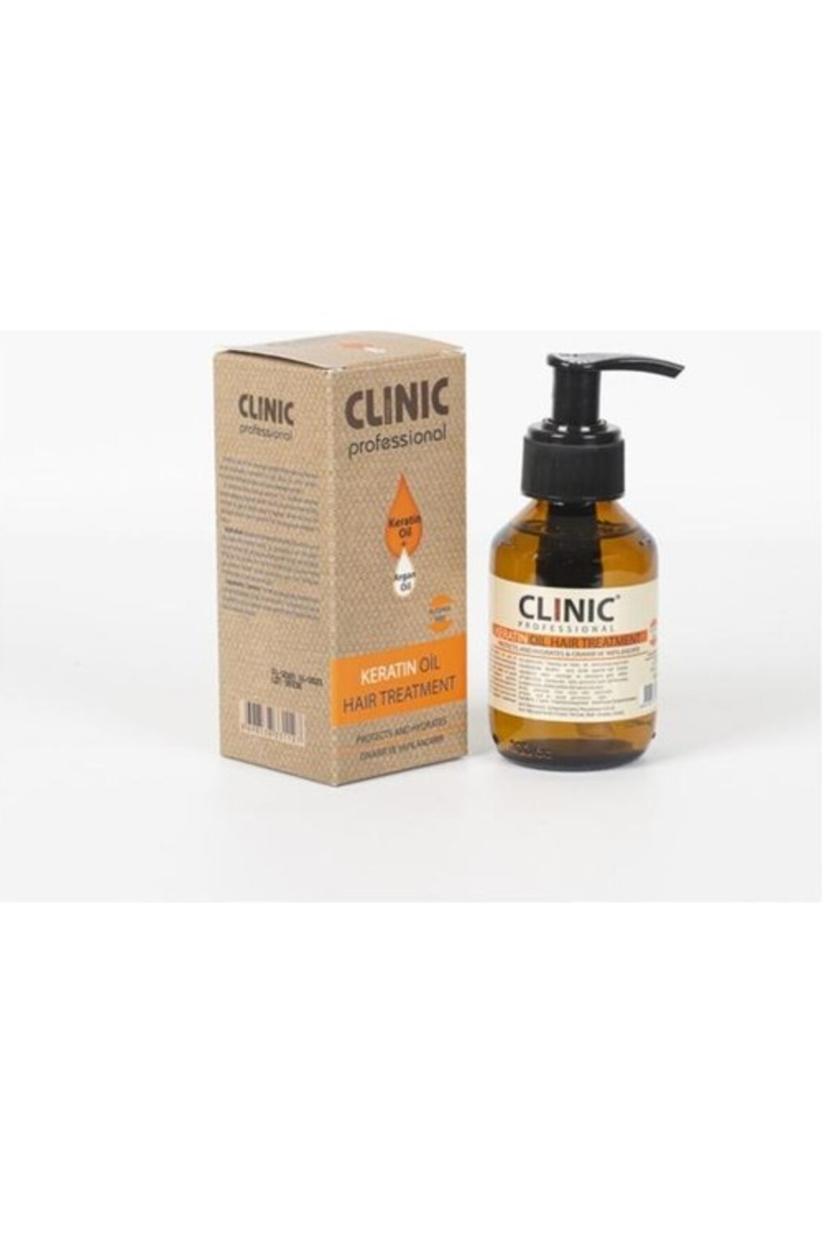 Clinic Professional Yanan Yıpranmış Saçlar İçin Keratin Serum 100 ml — ENT-HBKER-62S5D82SA6-1 — تصویر 3 از 3