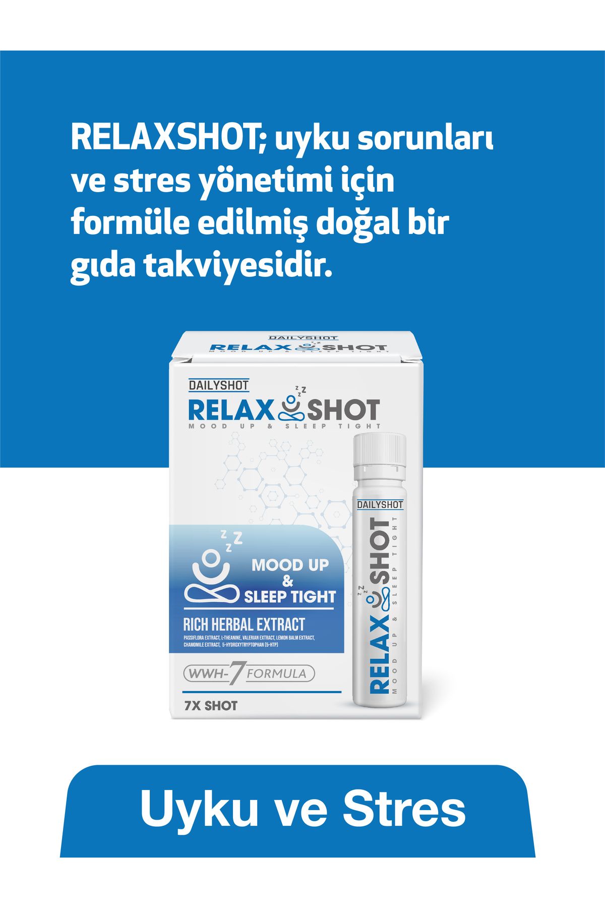 HANGOVERSHOT-Relaxshot Stress Free and Deep Sleep, Relax Shot Herbal Sleep Regulator 3
