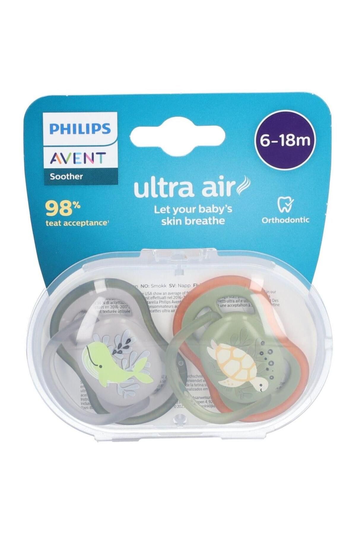 PrettyOrder Nessiworld Philips Avent Ultra Air Emzik 6-18 Ay Erkek