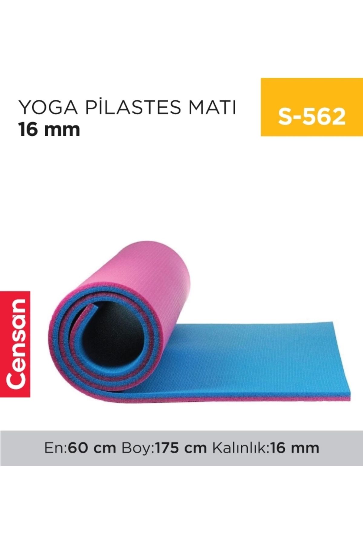 Promosyon Zinciri YOGA PİLATES MATI 16 MM