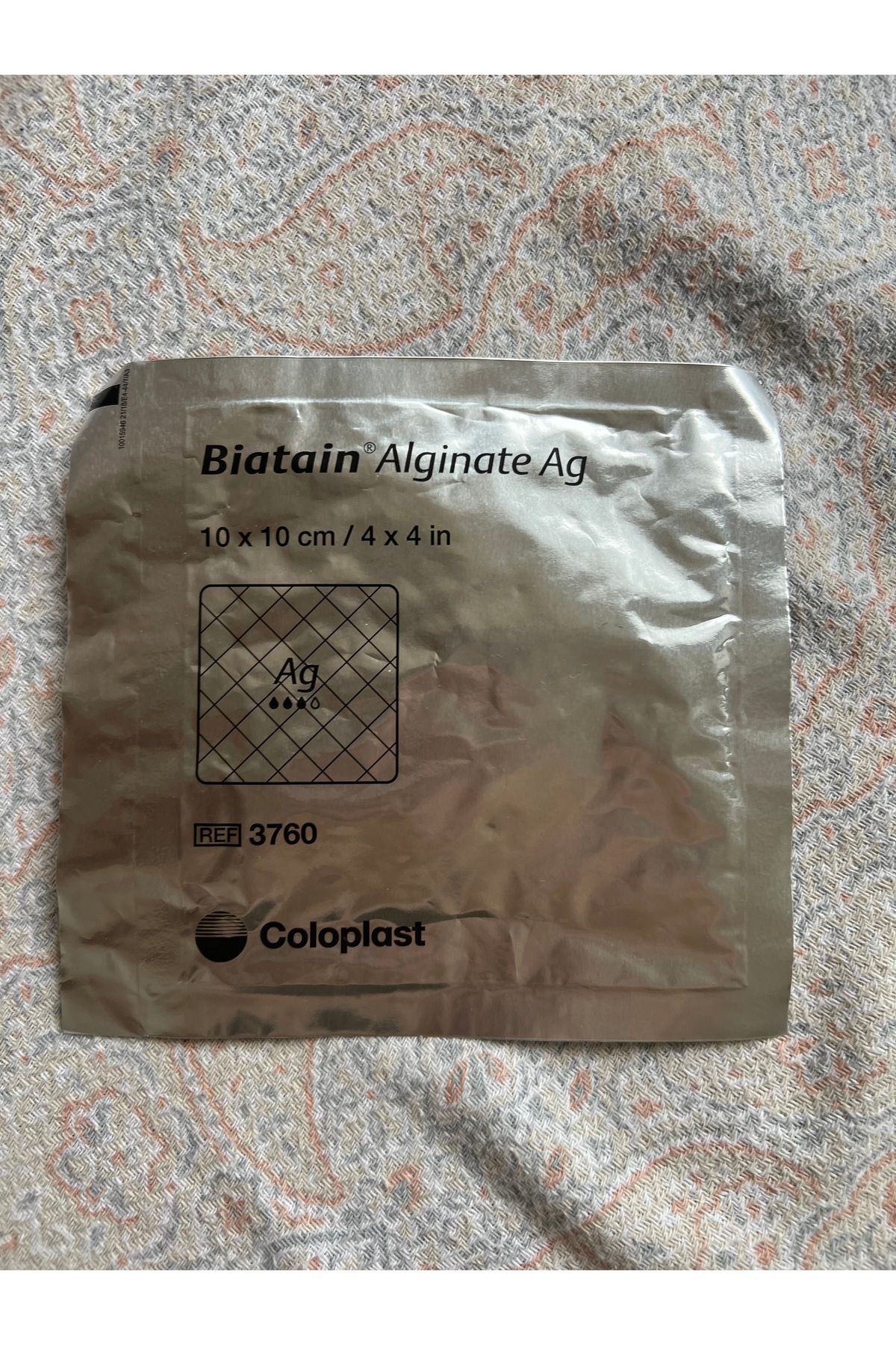 Coloplast Biatain Alginate Ag 10x10 Cm /4x4 İn