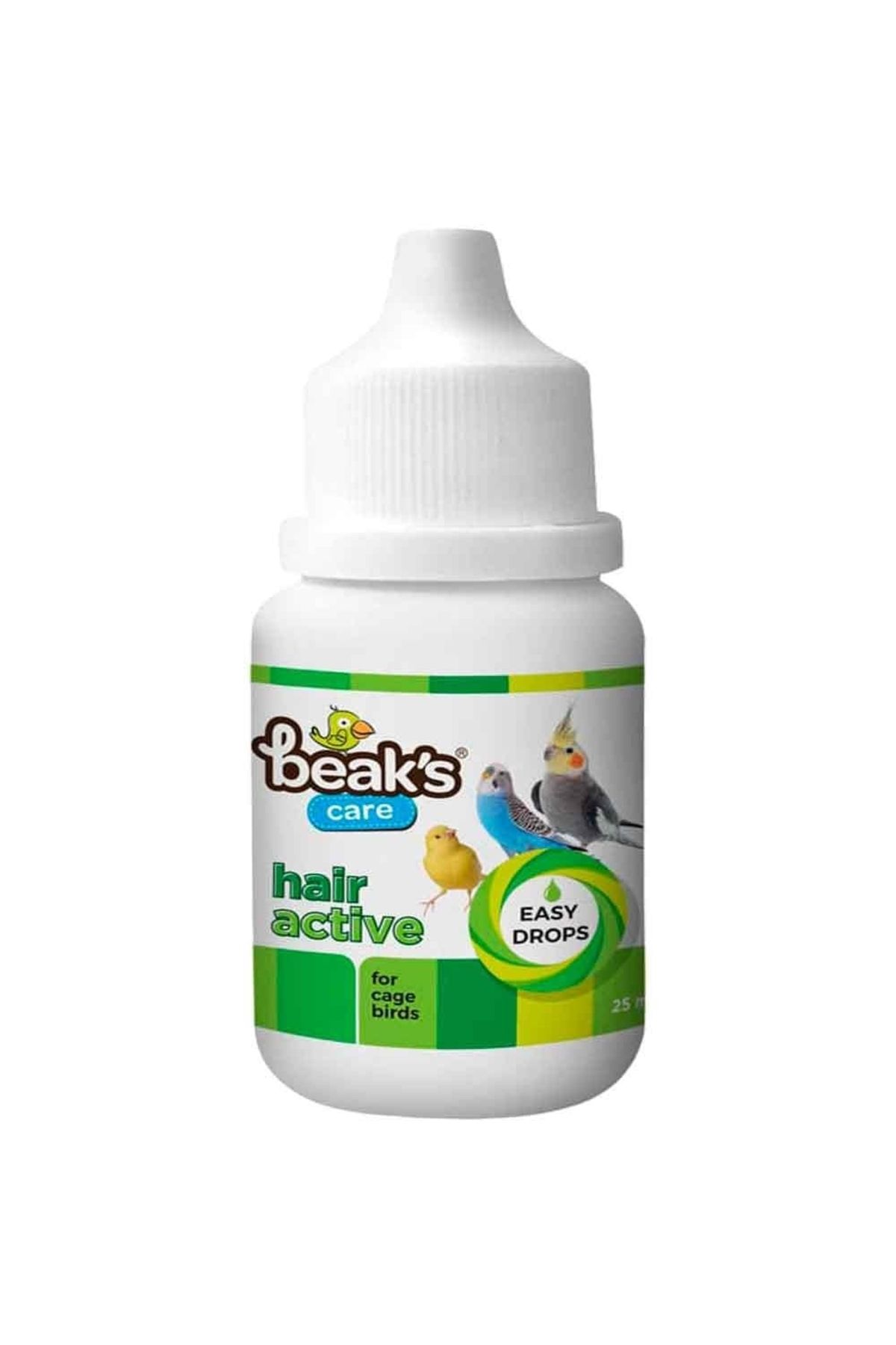 Beaks Hair Active Kuşlar İçin Vitamin 25 Ml