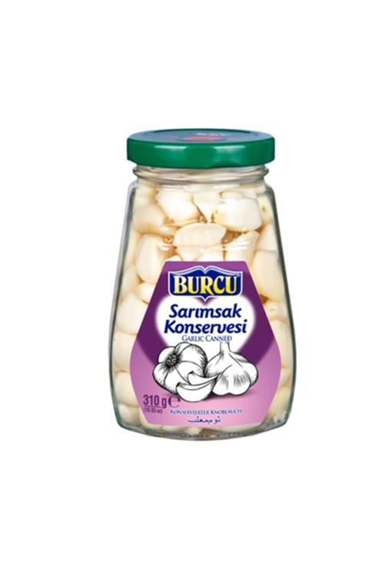 BURCU Sarımsak Konservesi 310 Gr