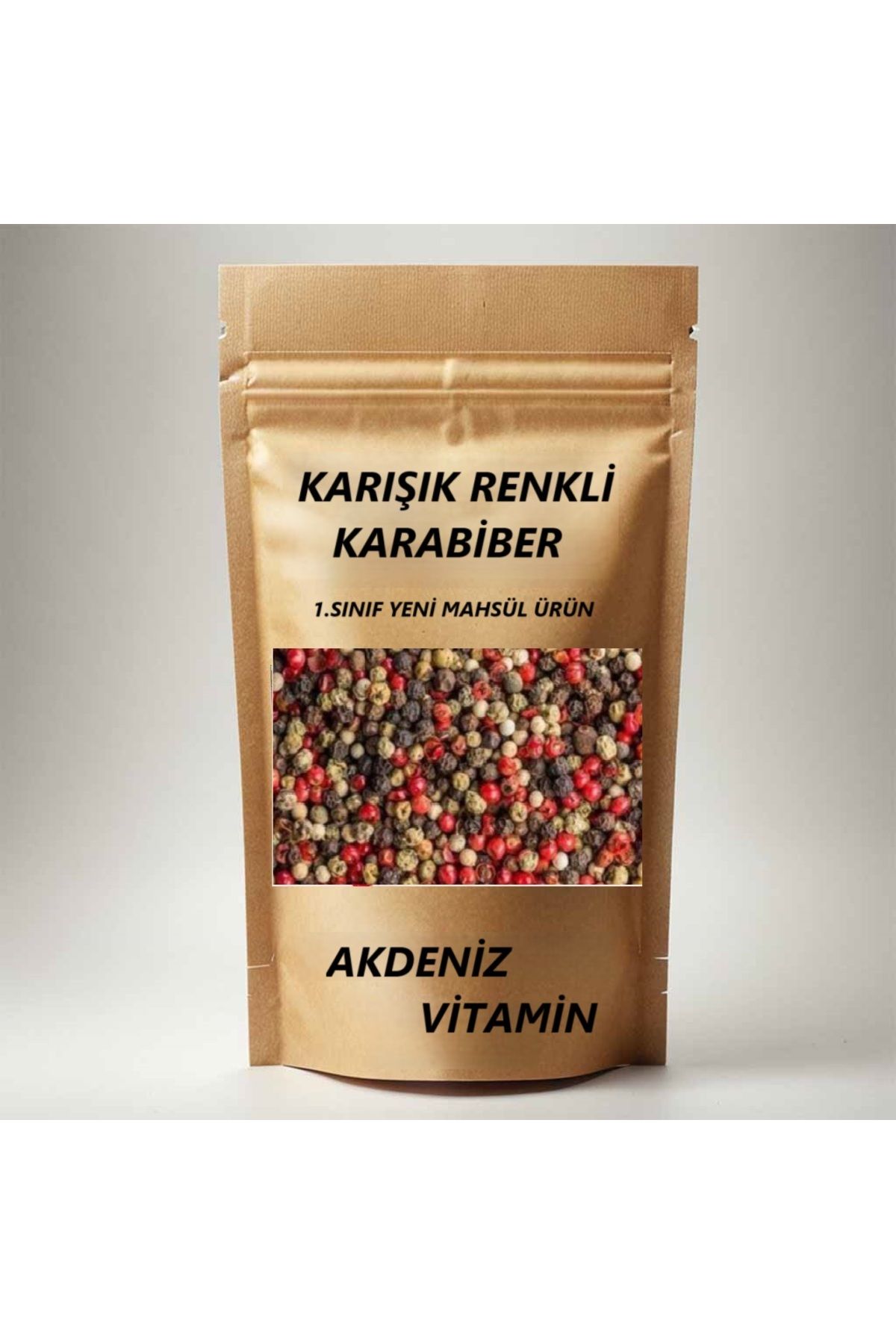 AKDENİZ VİTAMİN Renkli Karabiber Paketi 100 gr