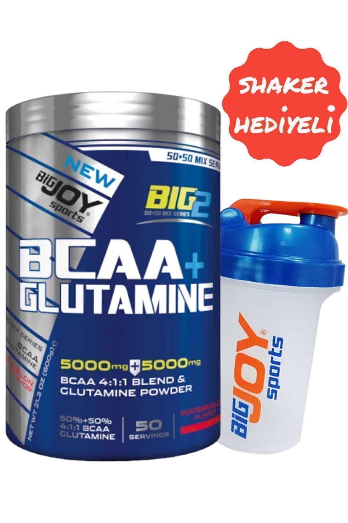 Bigjoy Sports Big2 Karpuz Aromalı Bcaa Glutamine 600g Amino Asit Bcaa Glutamin-4