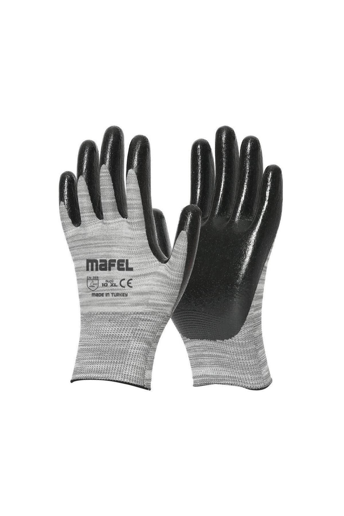 Mafel Mf-40 Nitril Iş Güvenlik Eldiven - 10/xl - 1 Çift - Paket