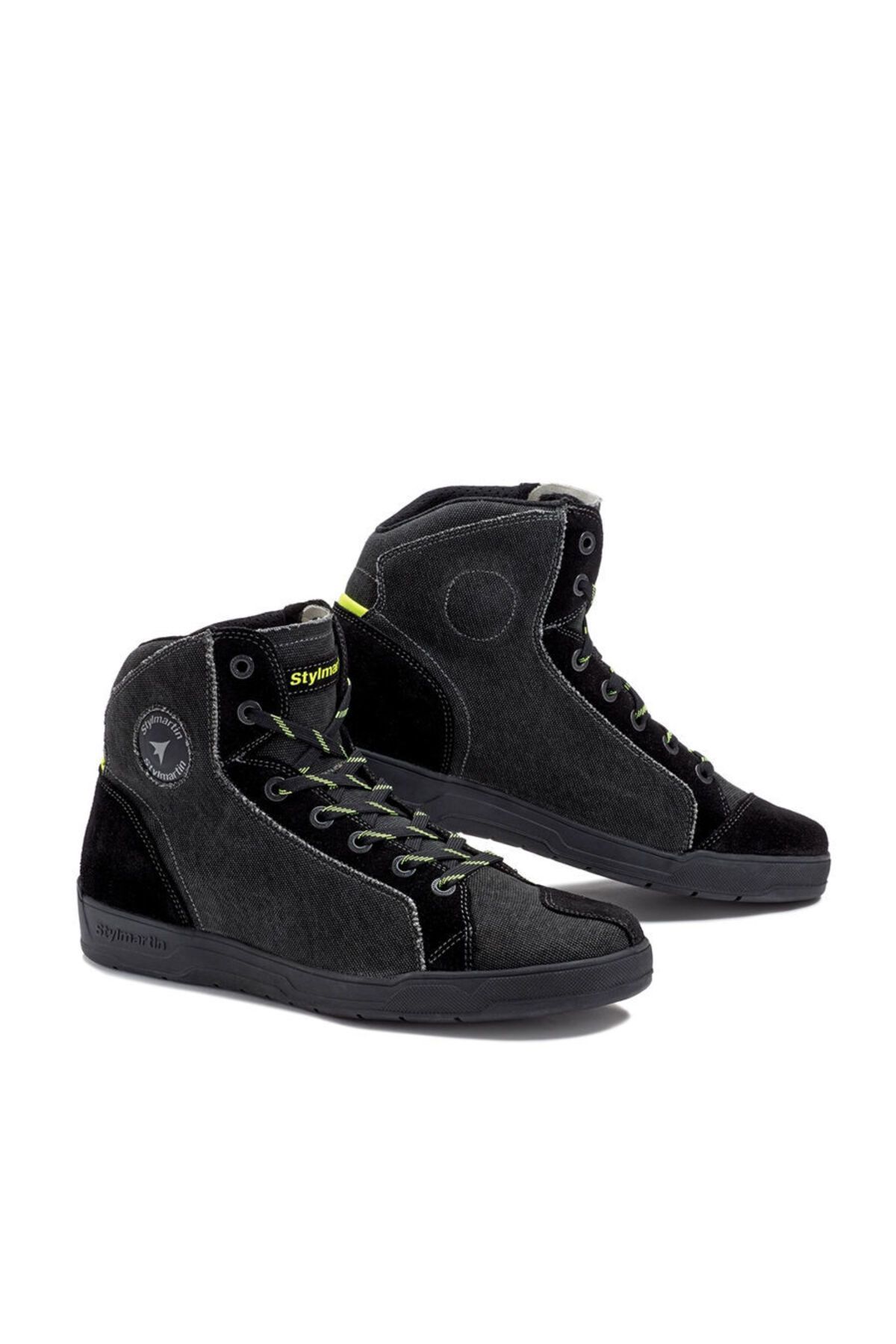 Stylmartin Shadow Sneakers Motosiklet Botu Siyah