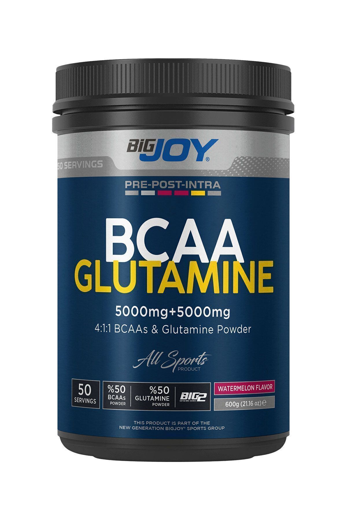 Bigjoy Sports Big2 Karpuz Aromalı Bcaa Glutamine 600g Amino Asit Bcaa Glutamin-5