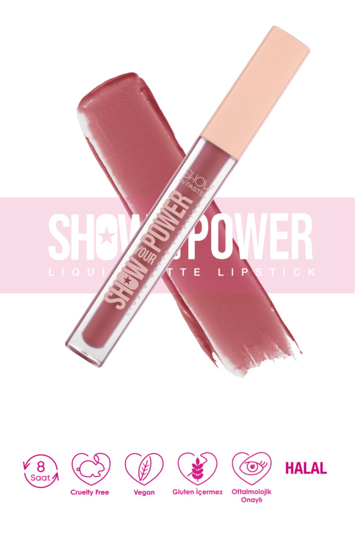 Show by Pastel-Show Your Power 3-Piece Matte Liquid Set - Lipstick 601-605-609 2