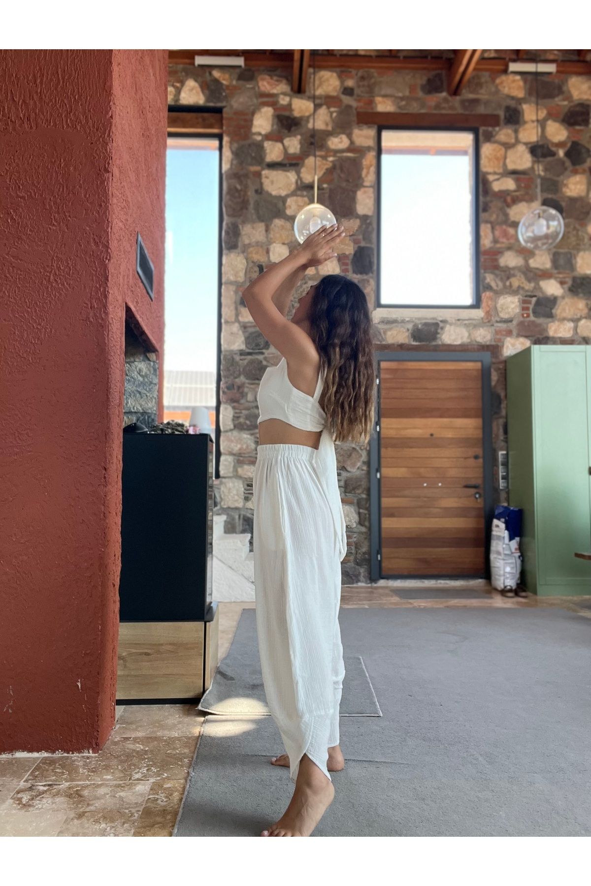 Tfifty-Bohemian Baggy Baggy Trousers 6