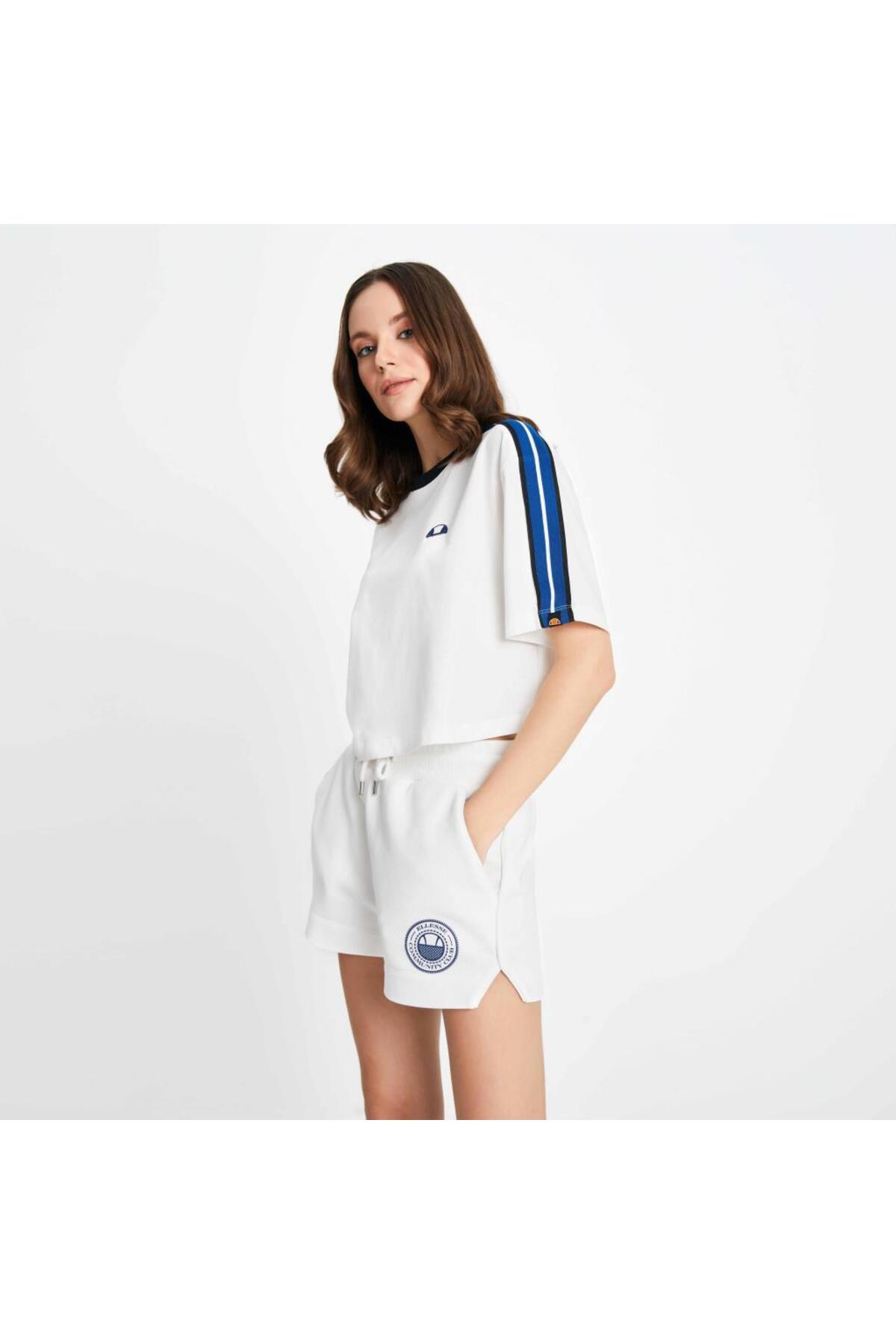 Ellesse Tshirt Beyaz Kadın EF118 görsel 2