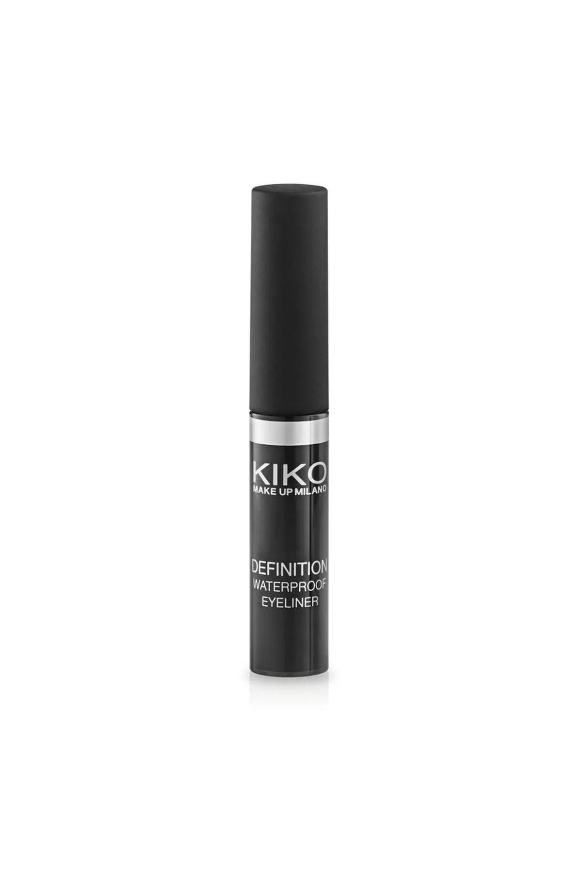 Kiko DEFINITION WATERPROOF EYELINER-Suya Dayanıklı Uzun Süre Kalıcı Likit Eyeliner 4,5ML