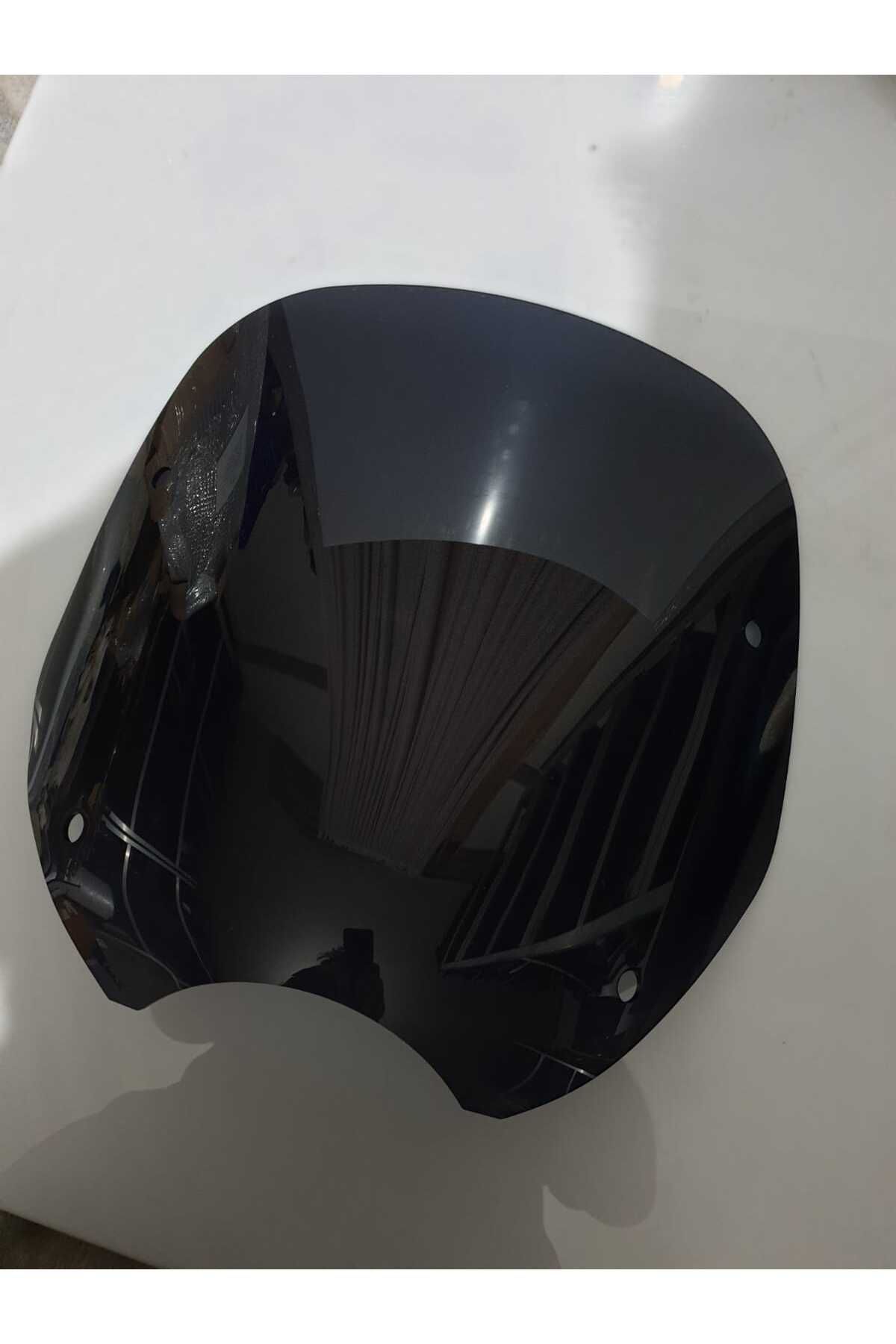 Bmw R 1200 C Siperlik Ön Cam 1997-2004 Model 48cm Siyah Renkli 4mm