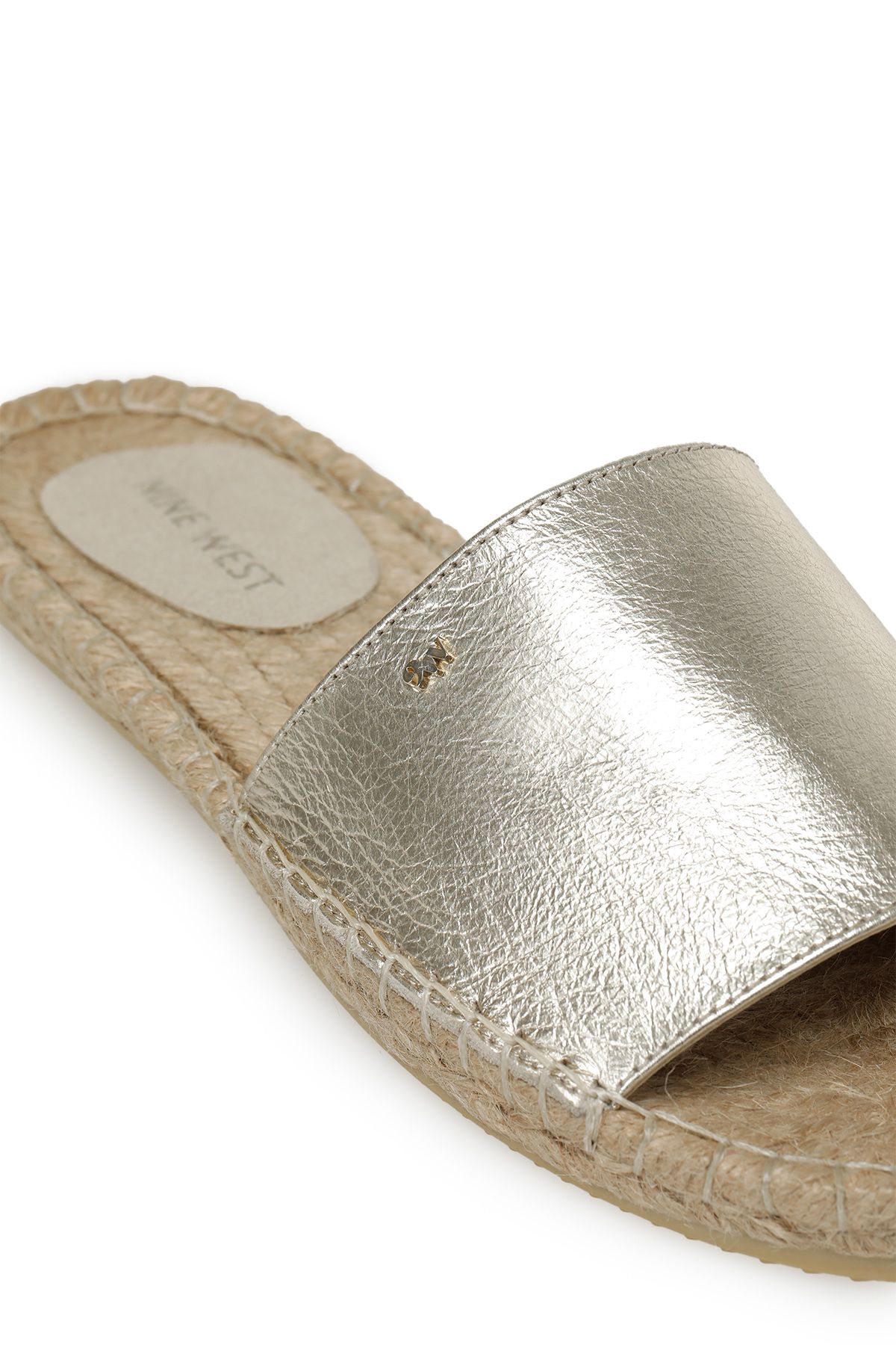 Nine West-Joju 3Fx Złote Kapcie Damskie 7