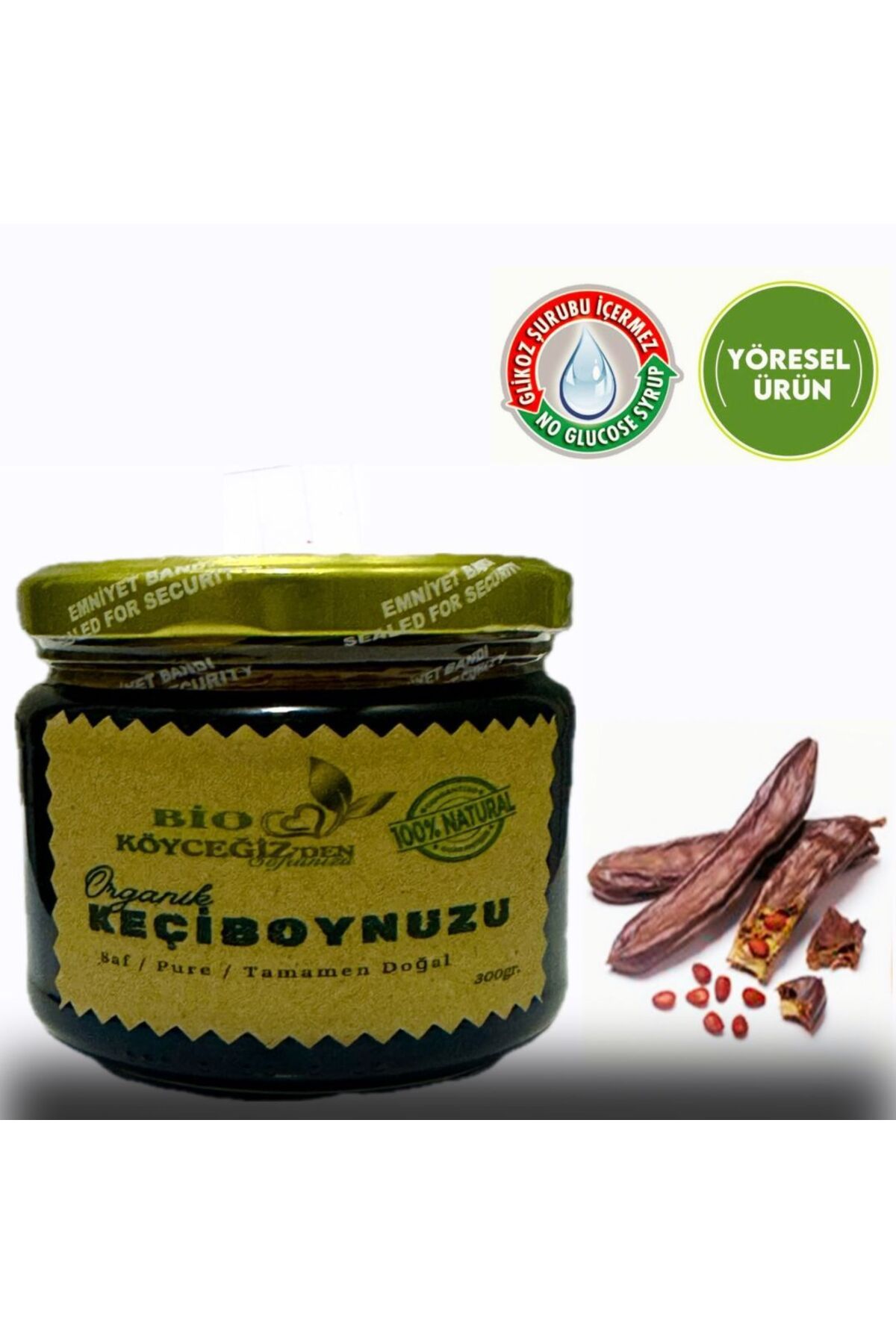 BİO KÖYCEĞİZDEN SOFRANIZA Keçiboynuzu Pekmezi 300 gr