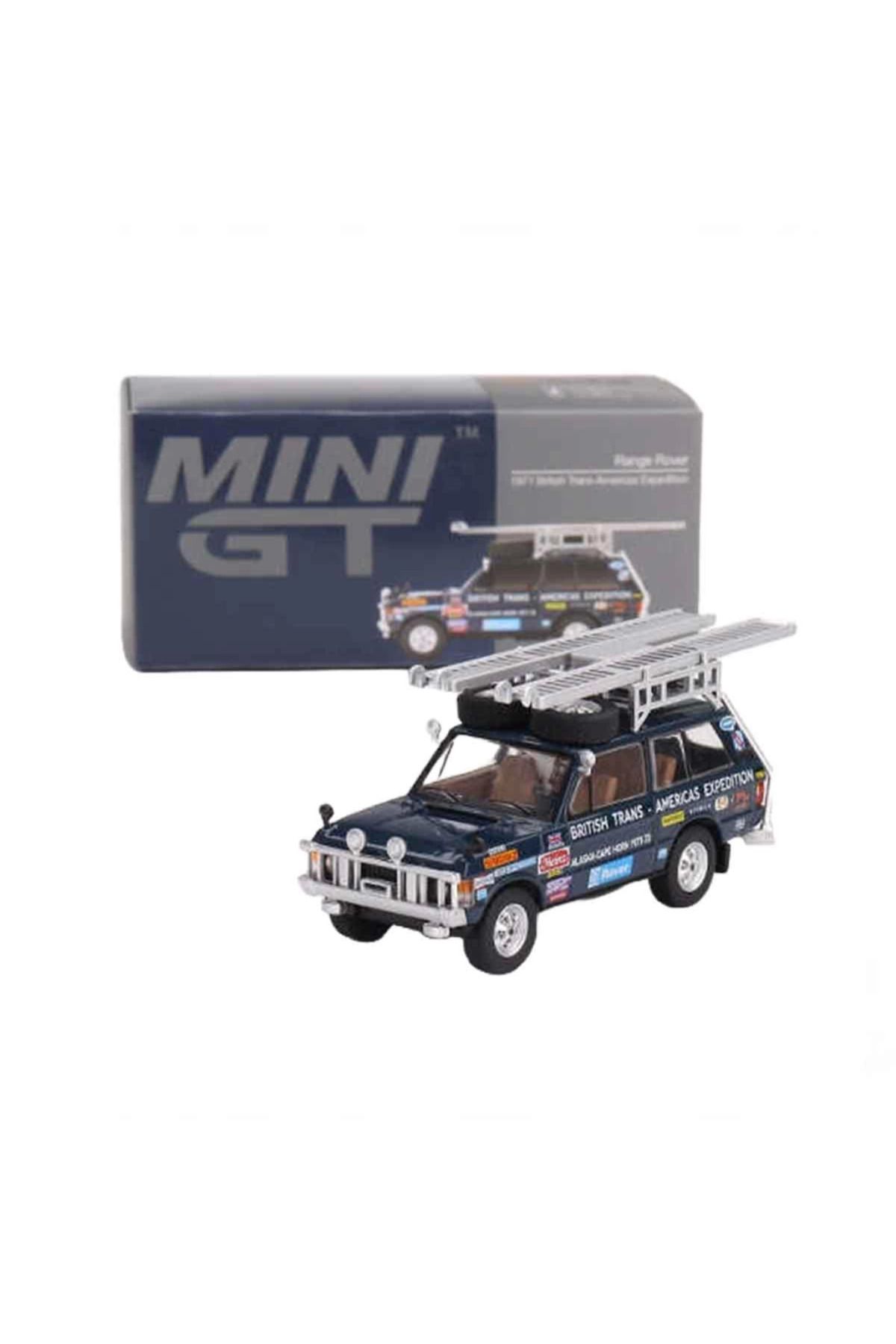 VB QUALITY Mini GT 1:64 Range Rover 1971 British Trans-Americas Expedition