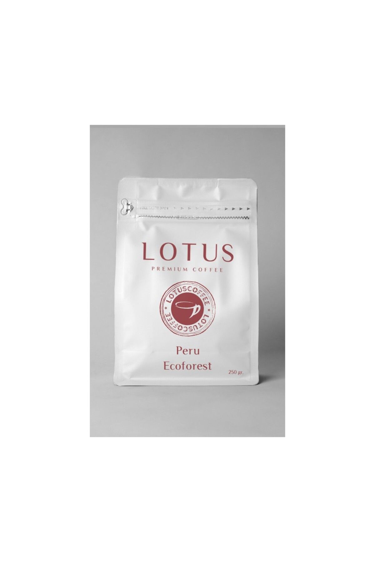 Lotus Coffee Nitelikli Türk Kahvesi Peru Chanchamayo Supremo Ecoforest Single Origin 250 Gr.