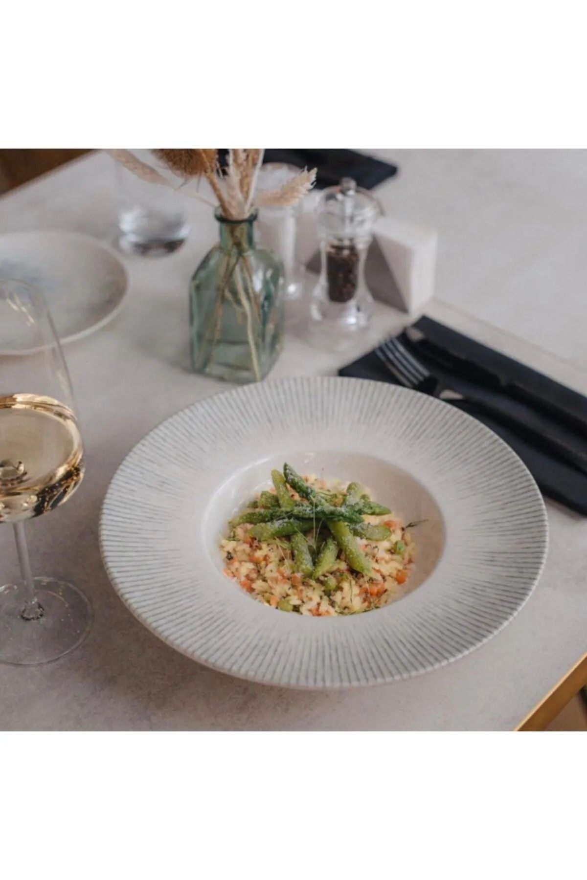 Bonna Porselen-Iris Single Pasta Plate 3