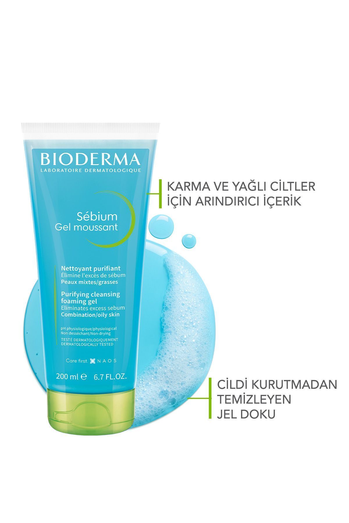 Bioderma Karma ve Yağlı Ciltler için Akne Karşıtı Bakım Kiti-2