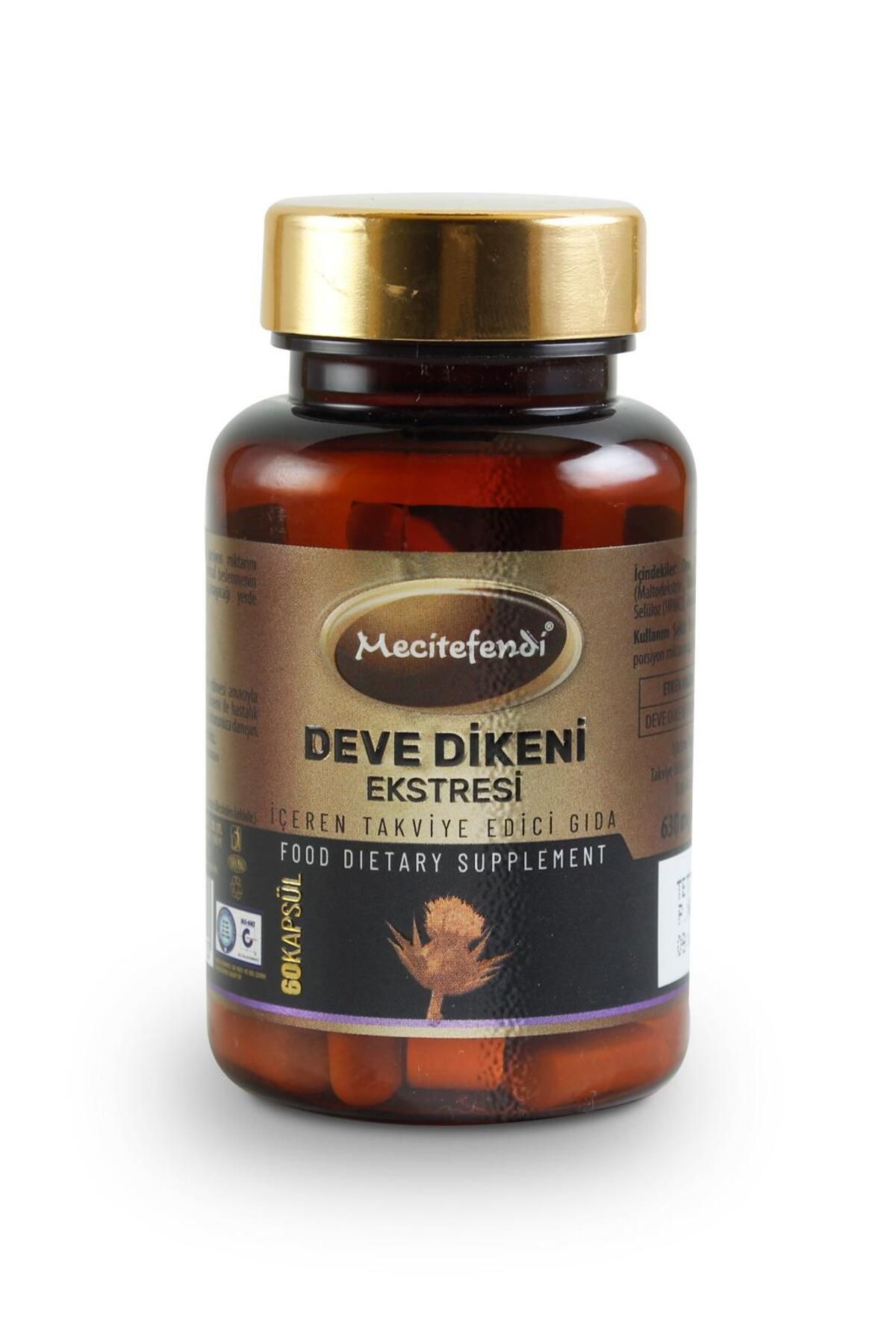 Mecitefendi MECİTEFENDİ DEVE DİKENİ EKSTRESİ İÇEREN TAKVİYE EDİCİ GIDA (60 KAPSÜL*630MG)