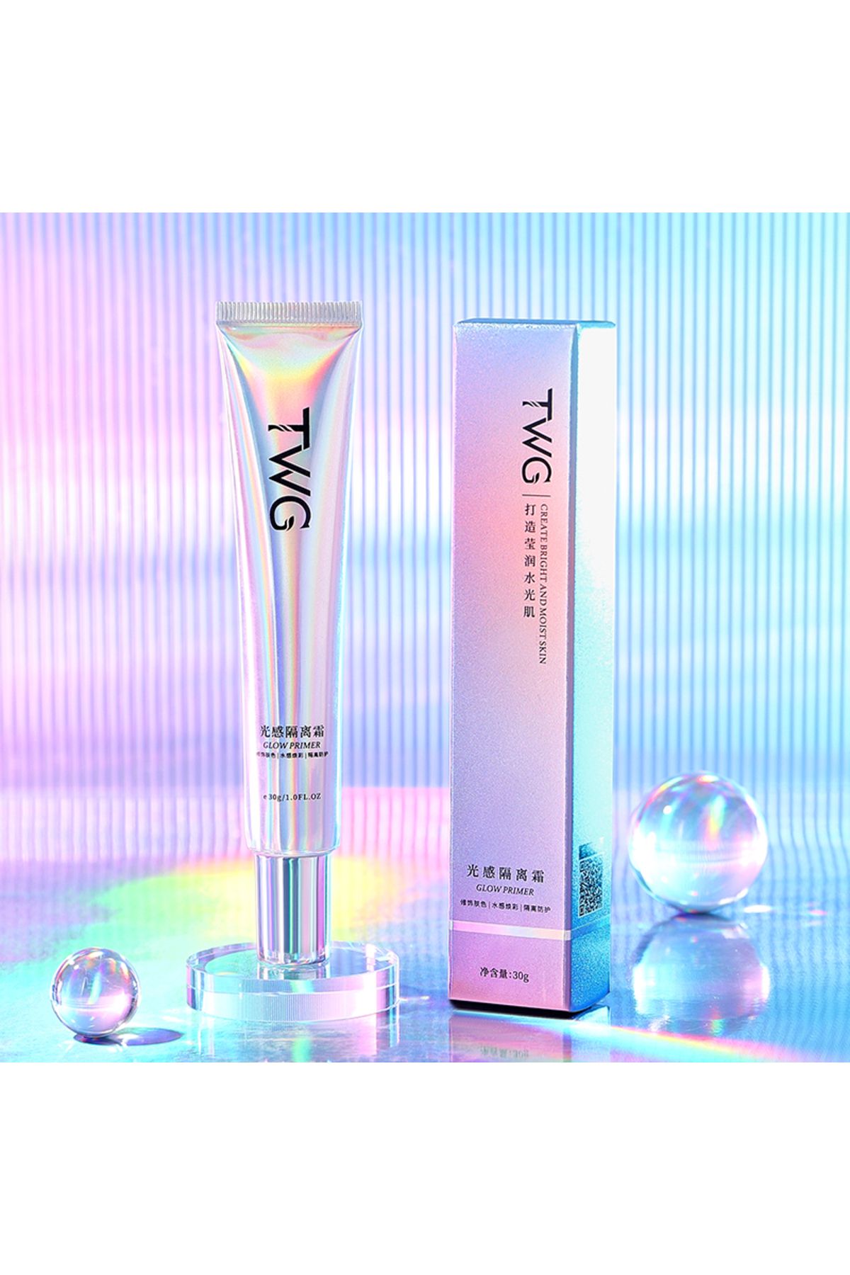twg-Light Isolation Makeup Primer (High Gloss) 2