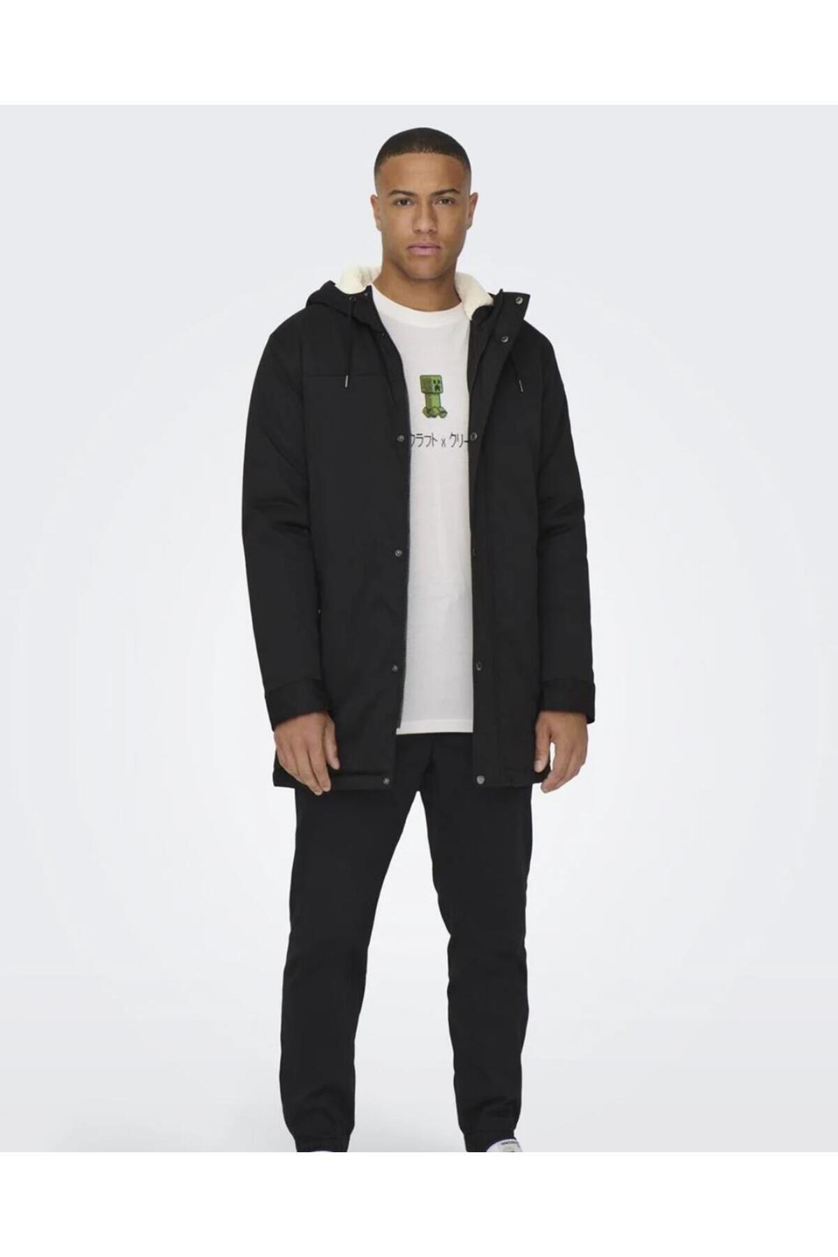 &SONS 22025690 ALEXANDER LIFE PARKA COAT — مشکی 4KEMNBS36454 — تصویر 2 از 6
