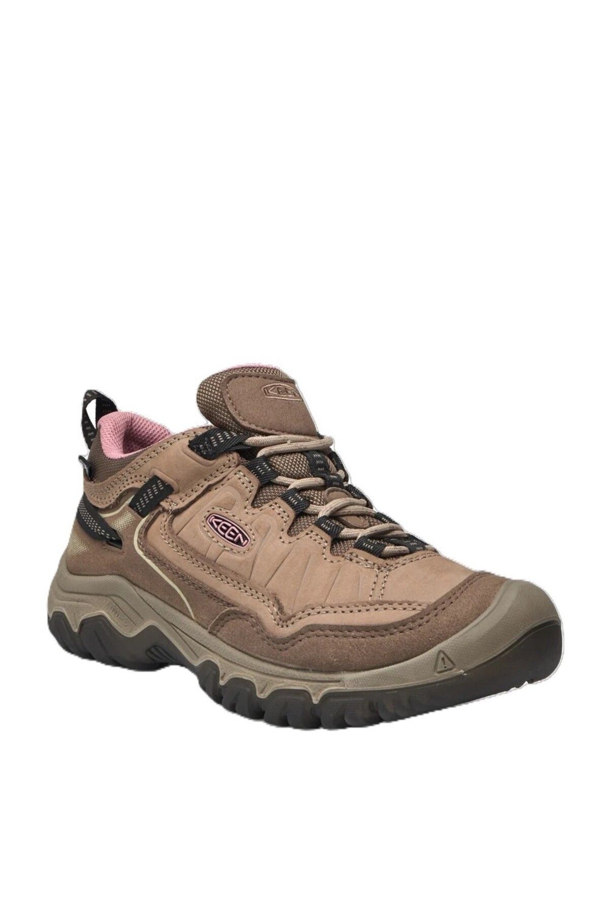 Keen Kadın Targhee IV WP W Brindle/Nostalgia Rose Açık Kahverengi Outdoor Ayakkabı