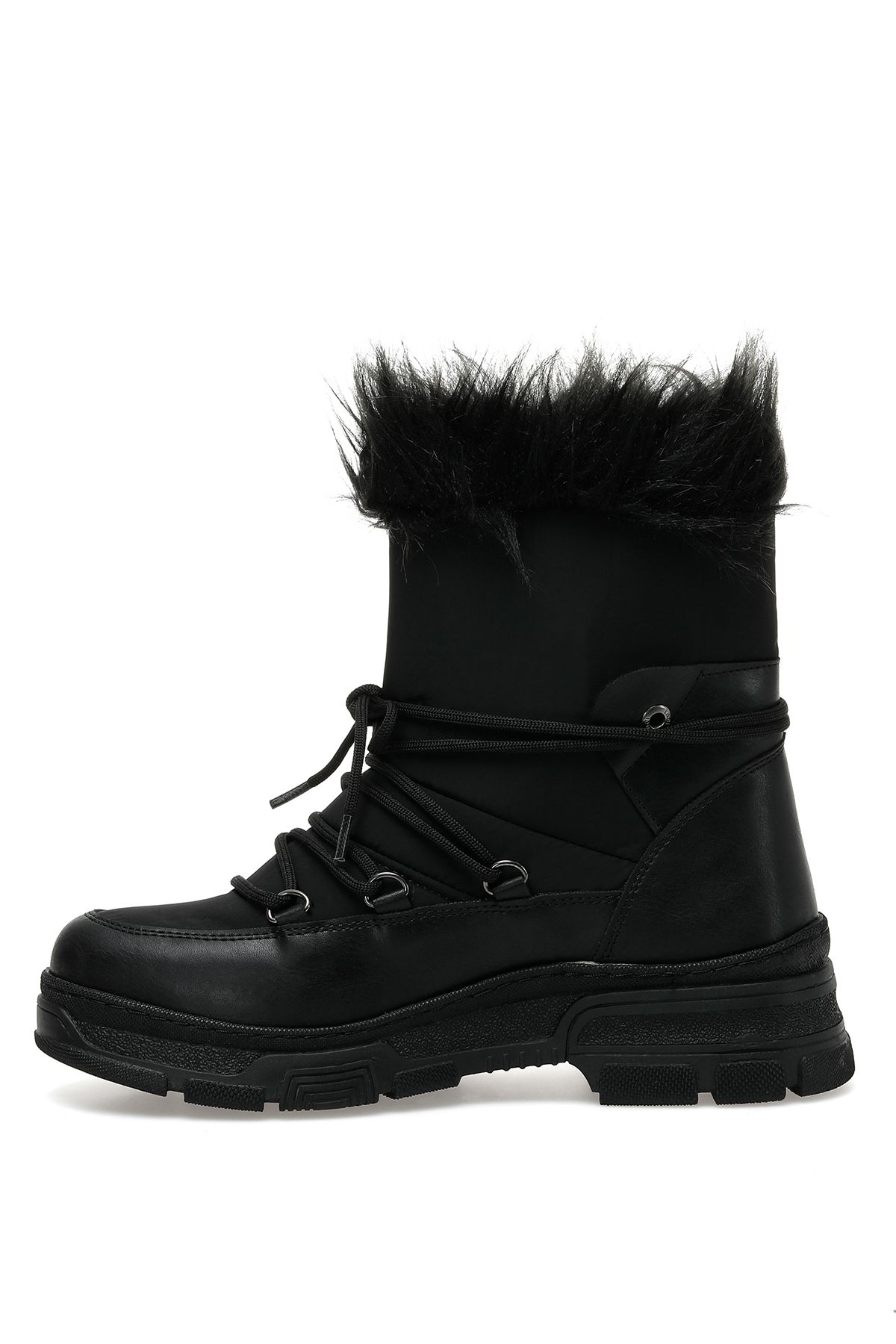 İnci-Incı Marala.z 2pr schwarze Damen-Schneestiefel 4