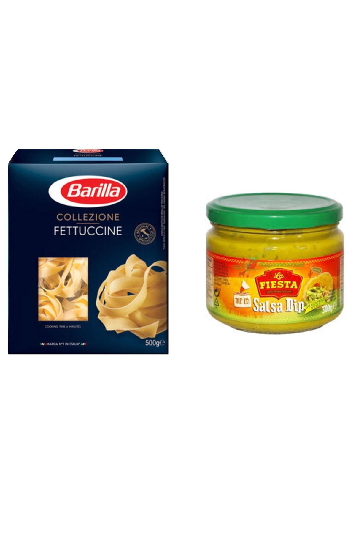 TGB TEDARİK SALSA DİP SOS 300 GR VE FETTUCINI MAKARNA 2'Lİ SET