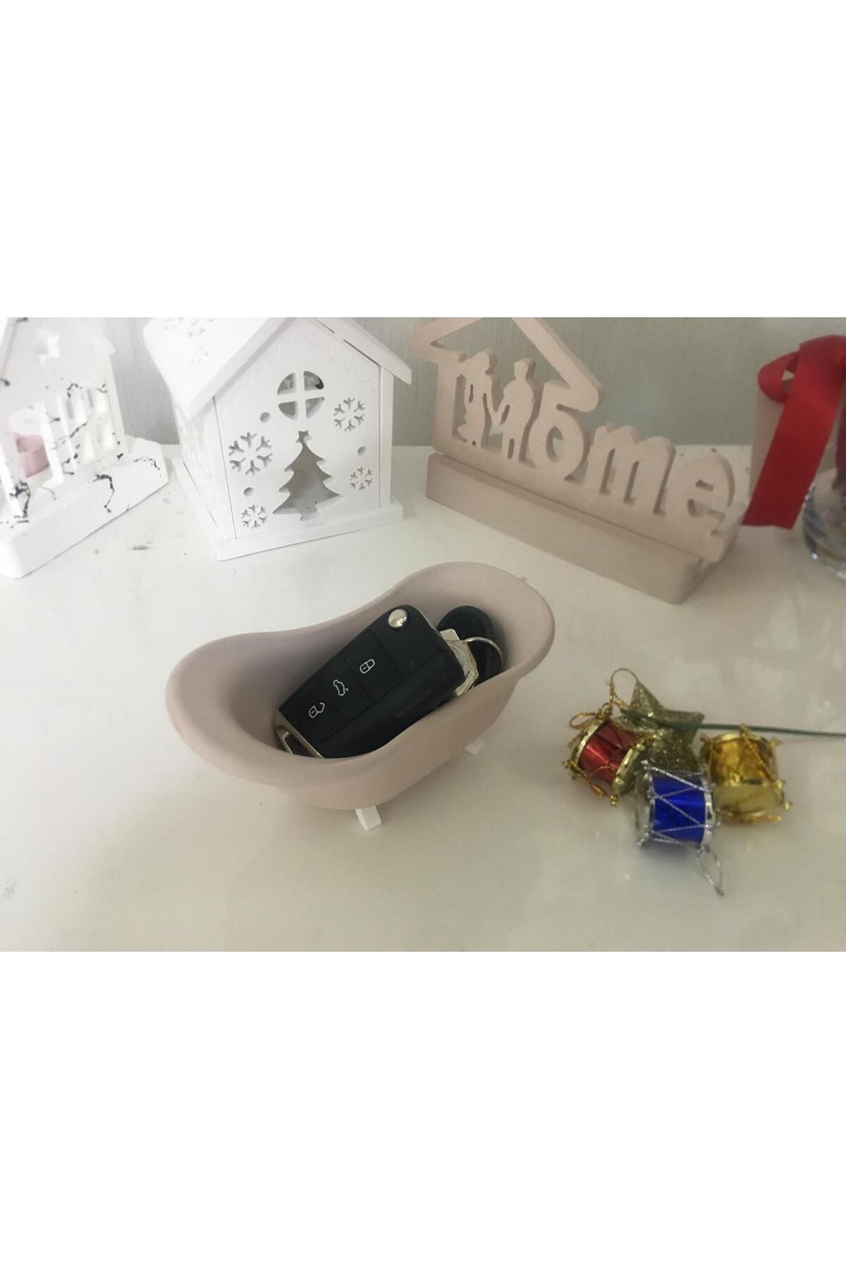 ATLAS SİLİKON PASTA EKİPMANLARI-7X8X5 cm Decorative Ornament - Tub-Shaped, Succulent-Flower Holder, Candle Holder 6