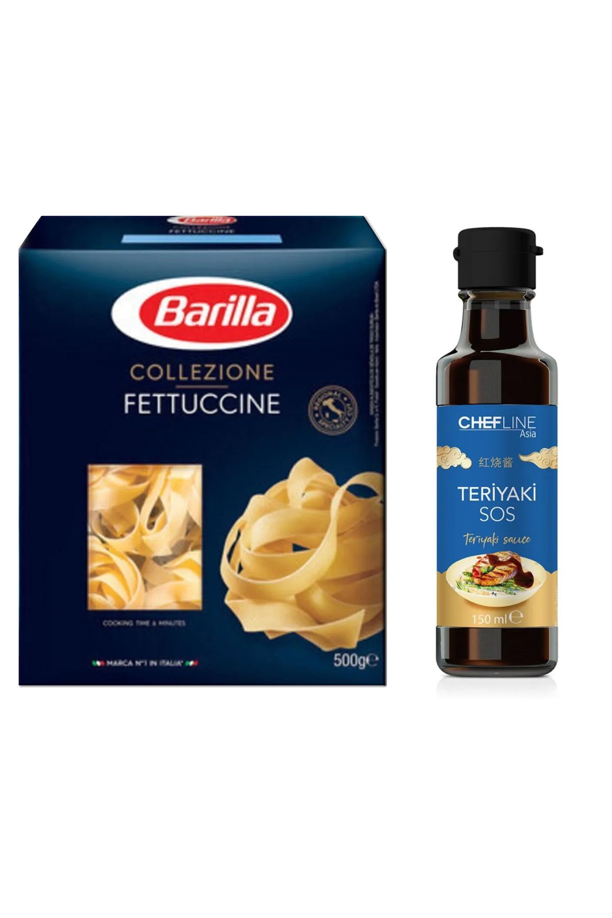 TGB TEDARİK TERİYAKİ SOS VE FETTUCINI MAKARNA 2'Lİ SET