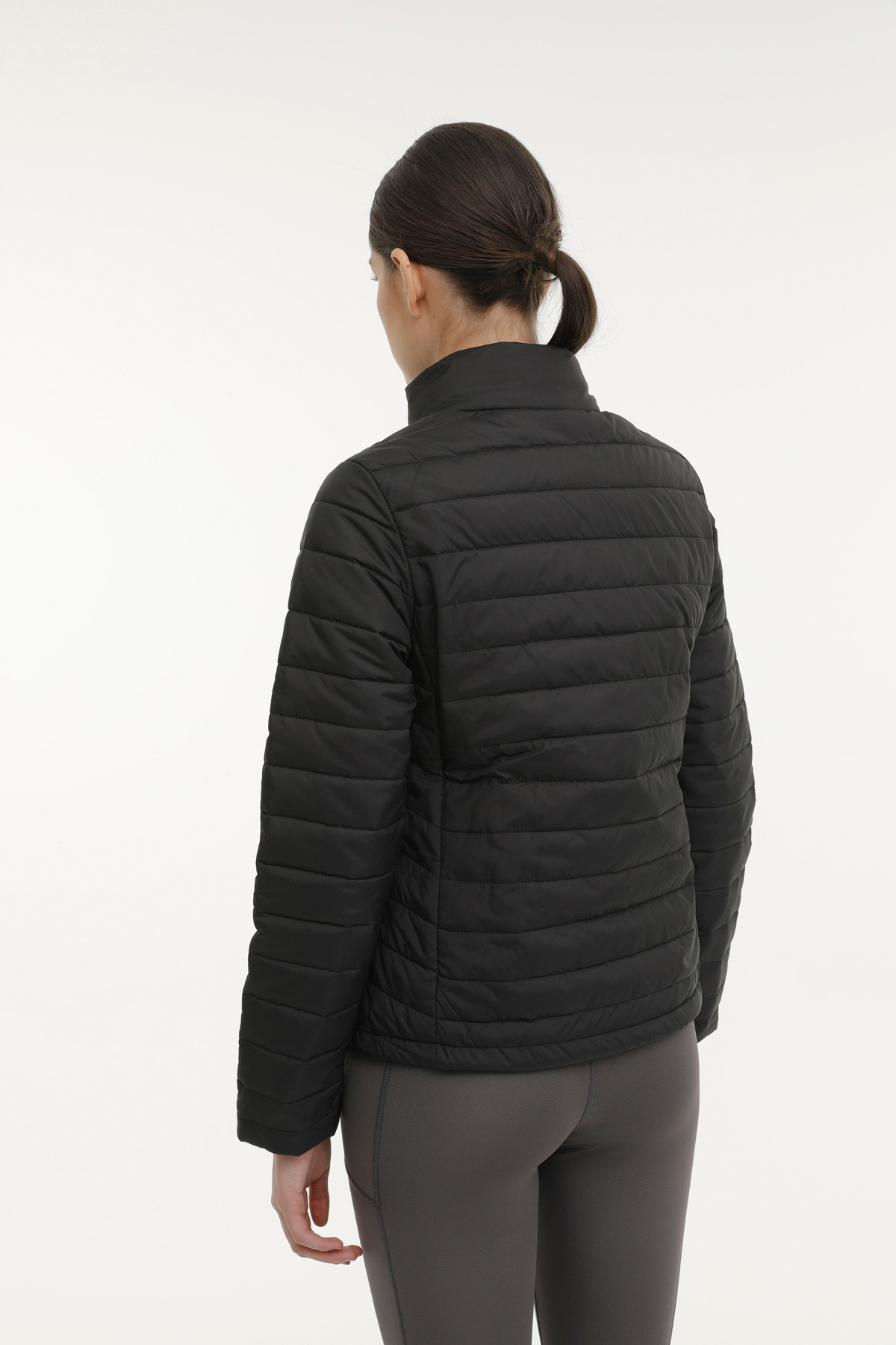 Kinetix-Wb Padded 1sn659 3pr Μαύρο γυναικείο παλτό 2