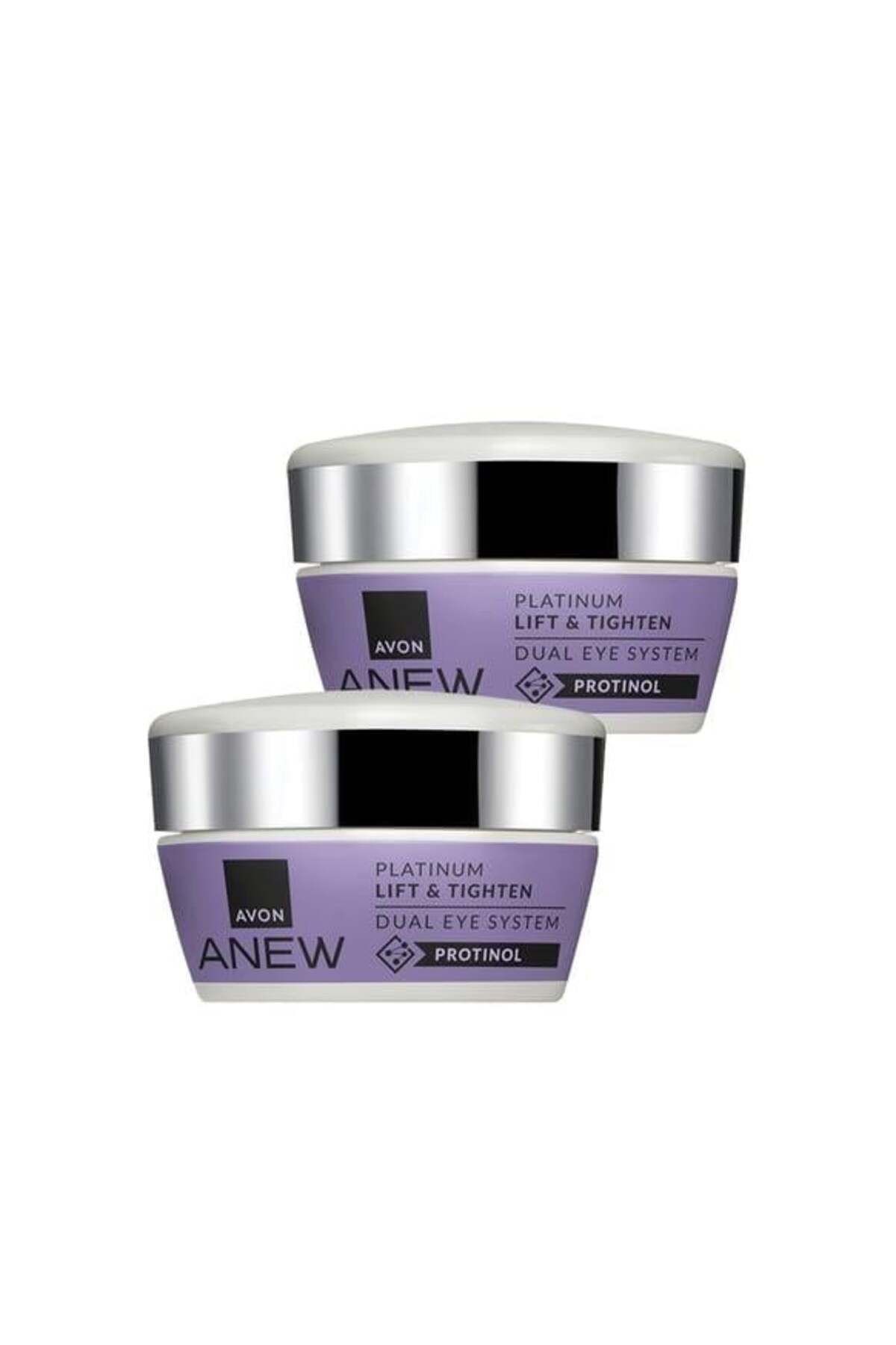 AVON Anew Platinum Lift & Tighten Dual Eye System 20ml. Ikili Set