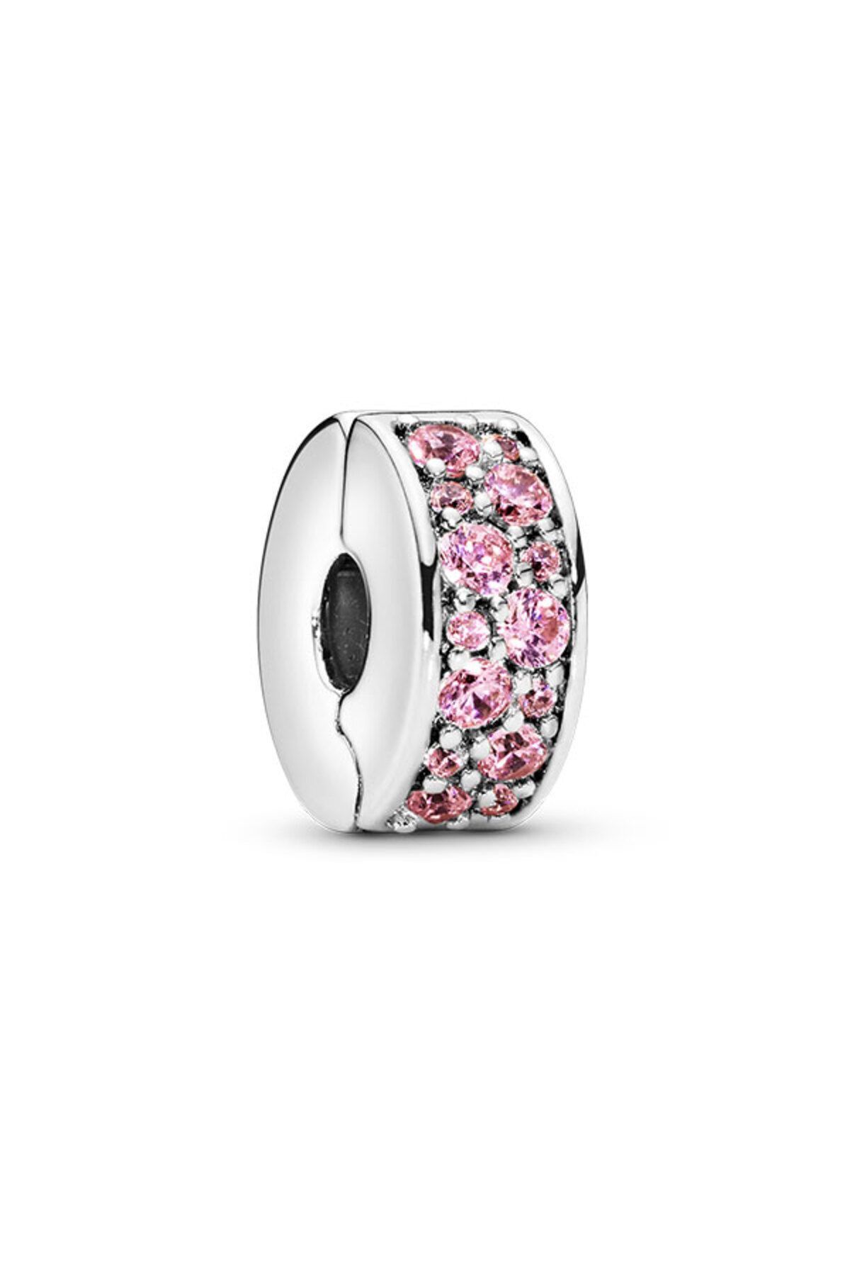 Pembe Pavé Klips - 3