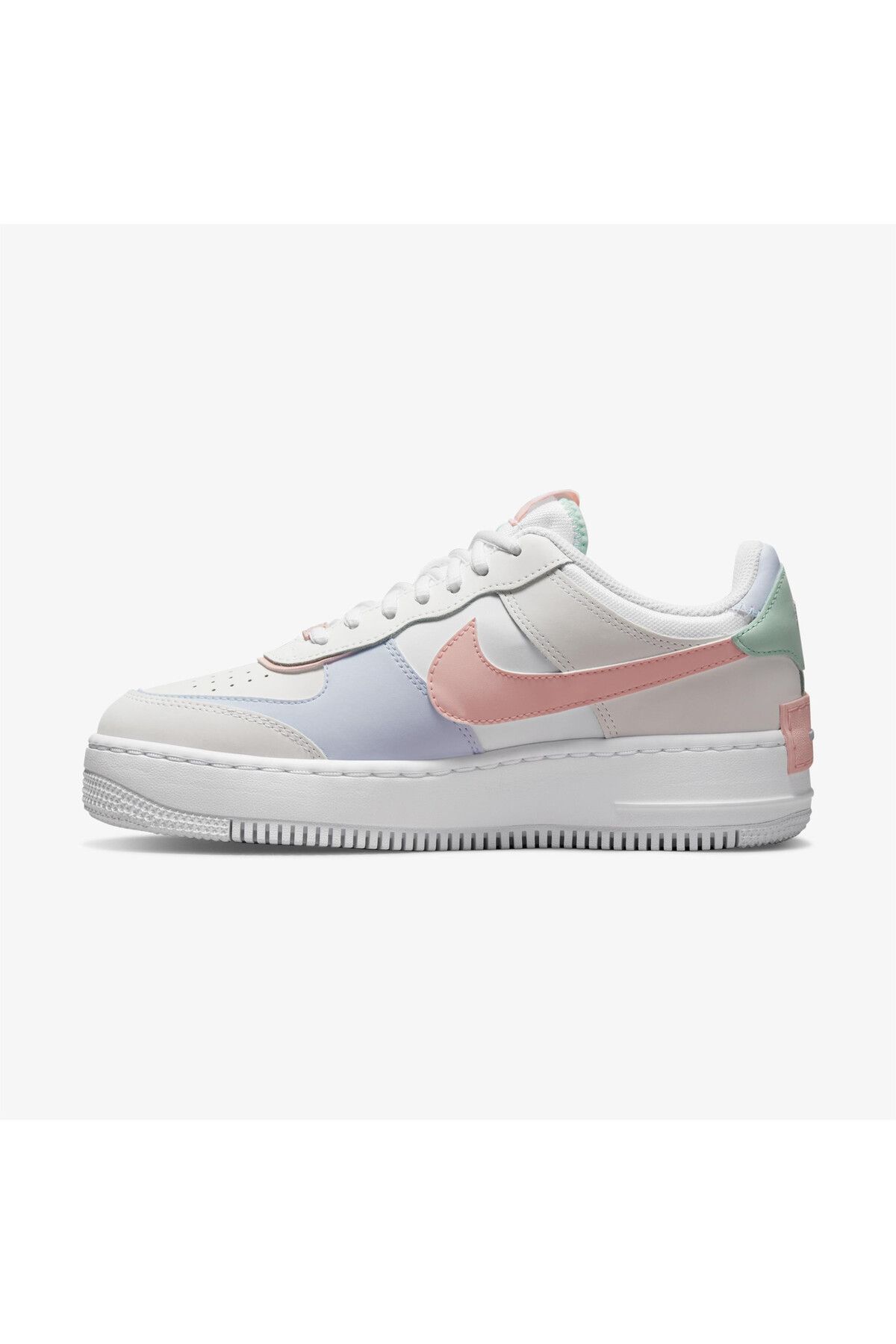 Nike-Women's Air Force 1 Shadow White Sneakers 4