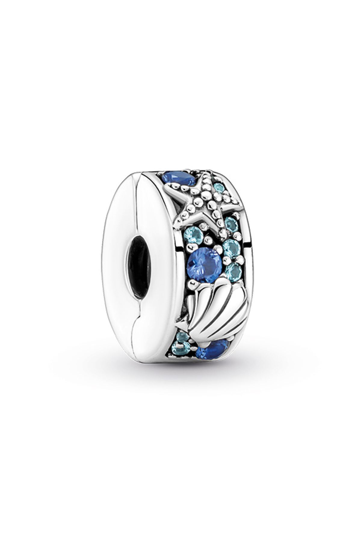 Pandora Tropikal Deniz Yıldızı ve Deniz Kabuğu Klips Charm
