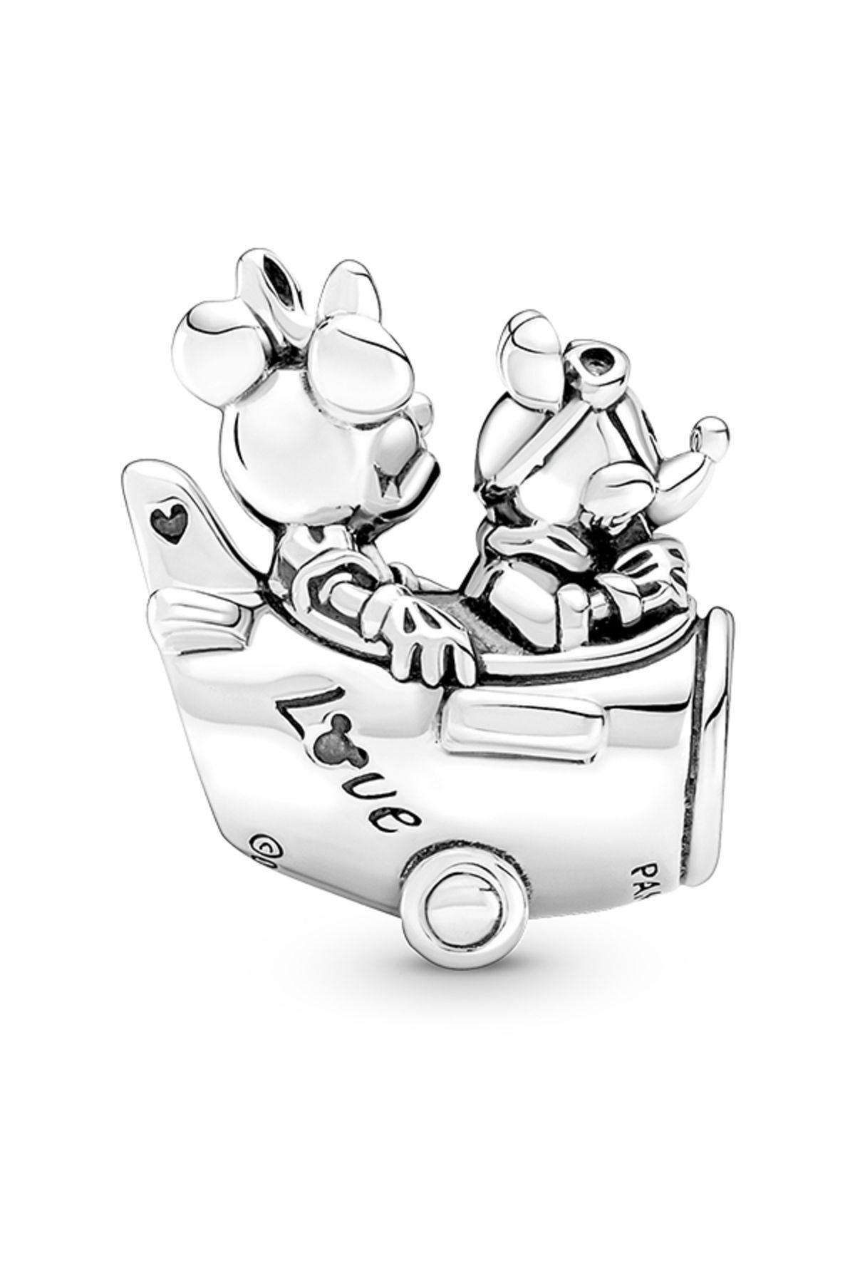 Disney Mickey Mouse Ve Minnie Mouse Uçak Charm - 2