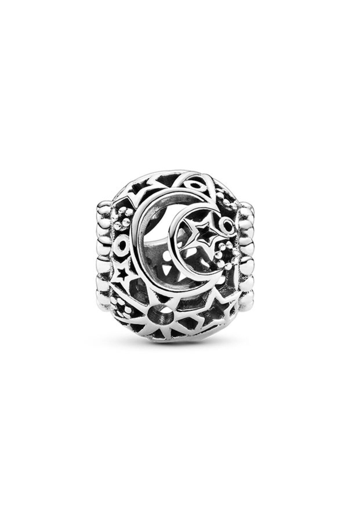 چارم قهوهای قفس جذابیت خورشید ، ستاره و ماه است Pandora