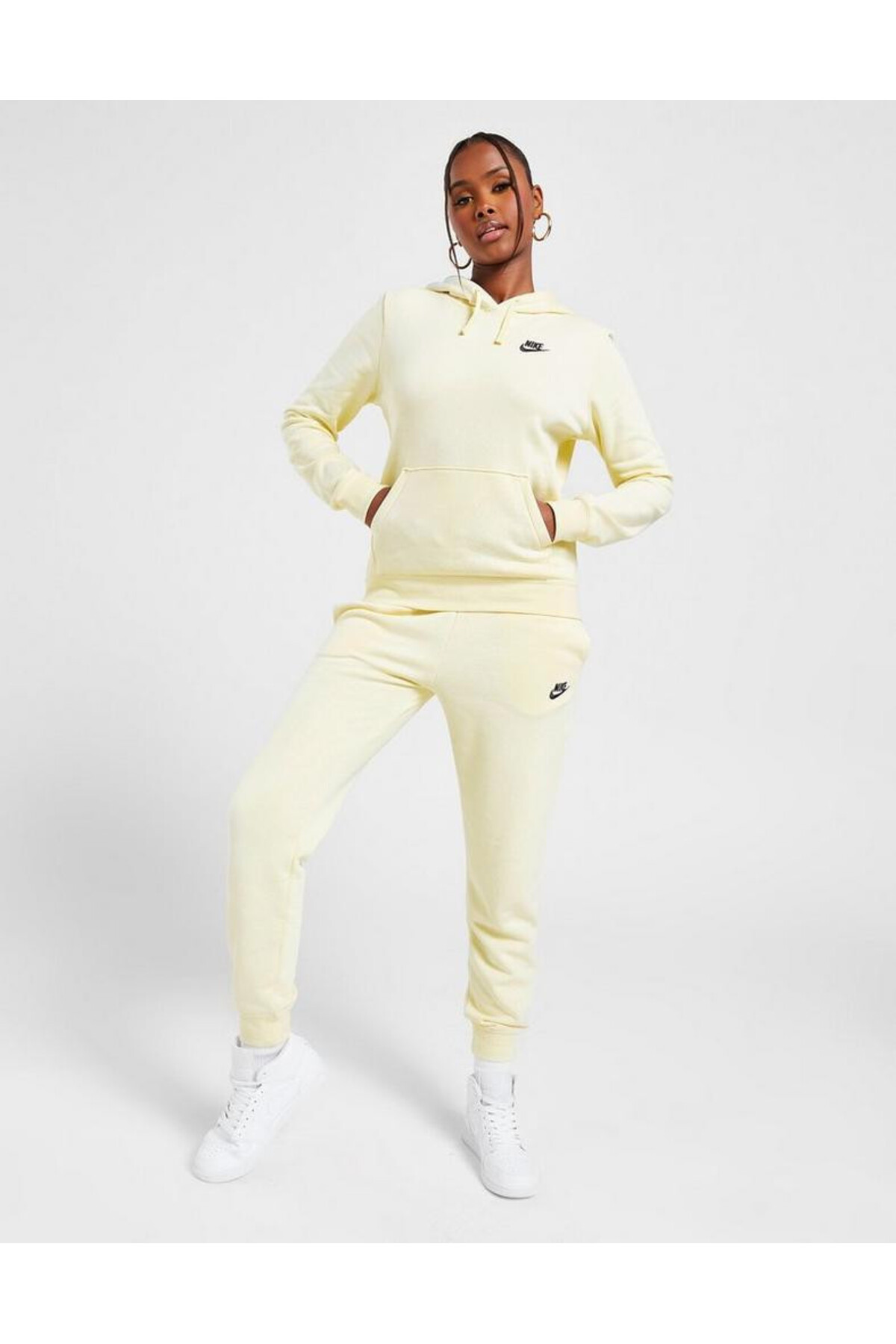 Nike NSW Phoenix Fleece Po Hoodie Kadın Kapüşonlu Sweatshirt görsel 3