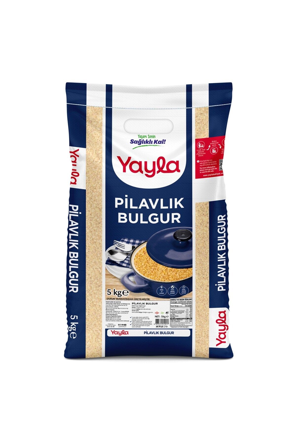 Yayla Pilavlık Bulgur 5 kg