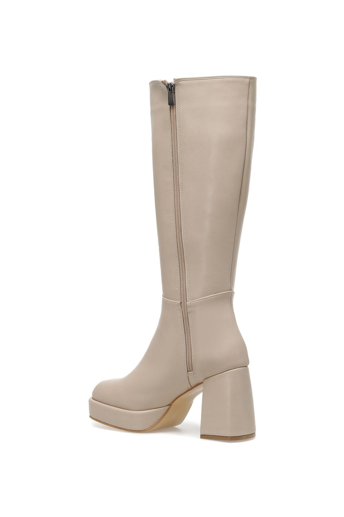 Butigo-Henry 2pr Beige Women's Heeled Boots 3