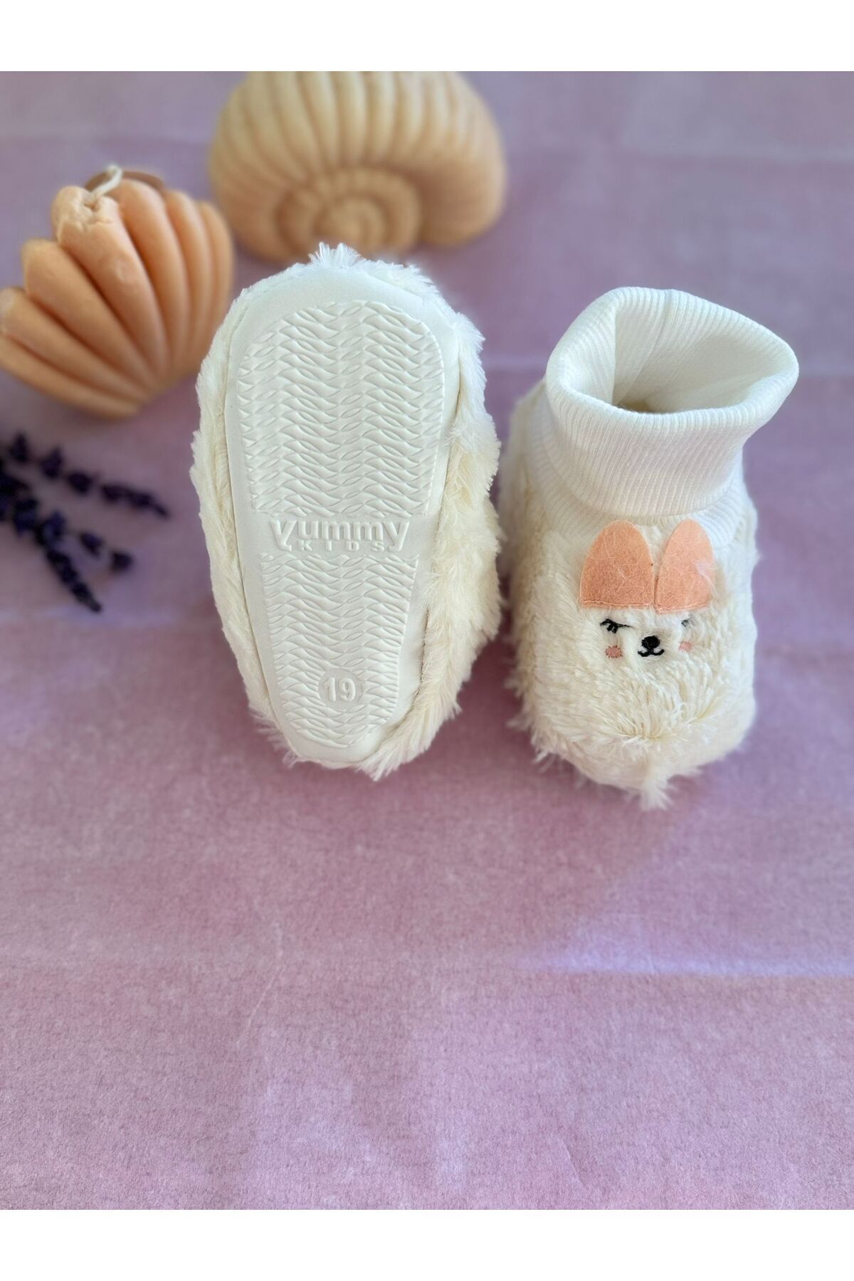 Baby Kaydırmaz Bebek Patik, Bebek Panduf, Kreş Ayakkabısı, Ev Ayakkabısı, İlk adım Ayakkabısı fotoğrafı 4 (önizleme)