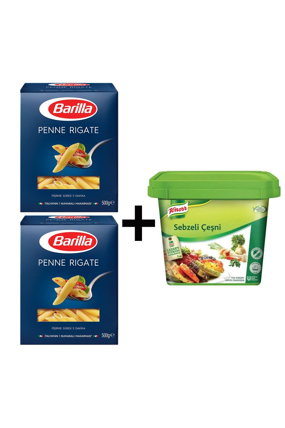 TGB TEDARİK KNORR SEBZELİ ÇEŞNİ BULYON VE PENNEX2 MAKARNA 3'LÜ SET