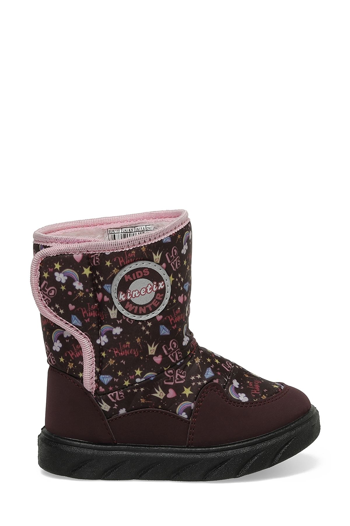 Kinetix-Betis 3Pr Plum Girl's Snow Boots 1