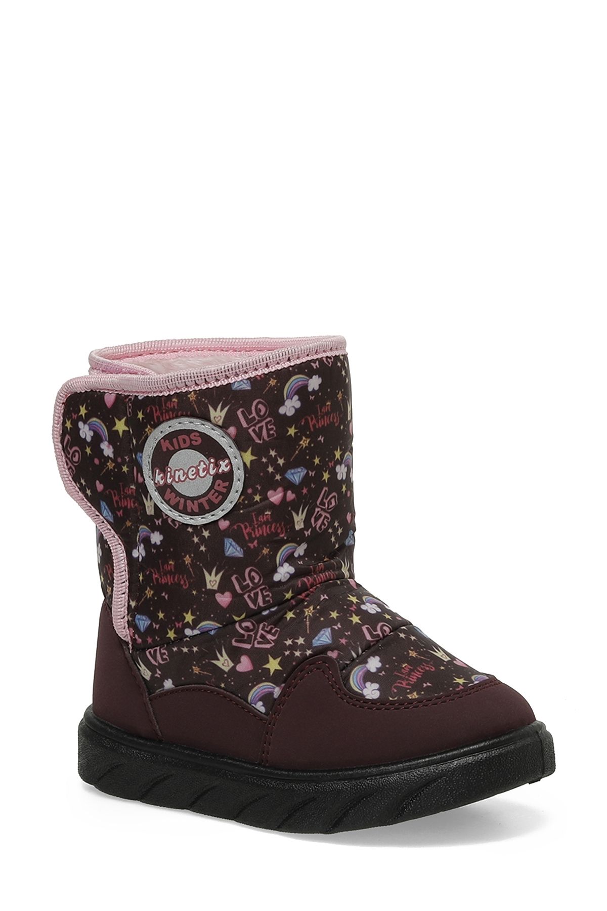 Kinetix-Betis 3Pr Plum Girl's Snow Boots 2